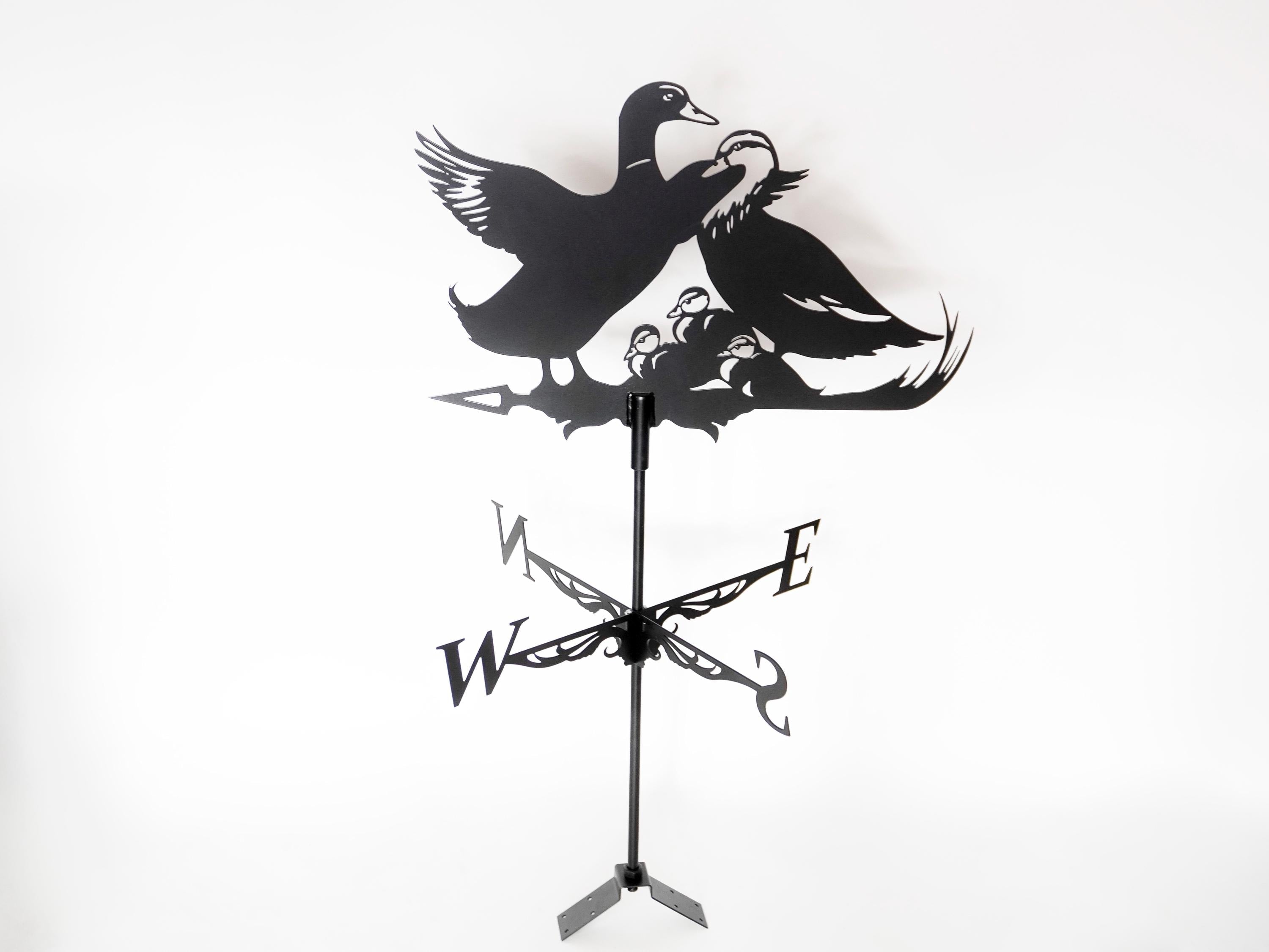 Duck Weathervane Metal Wind Vane — 2