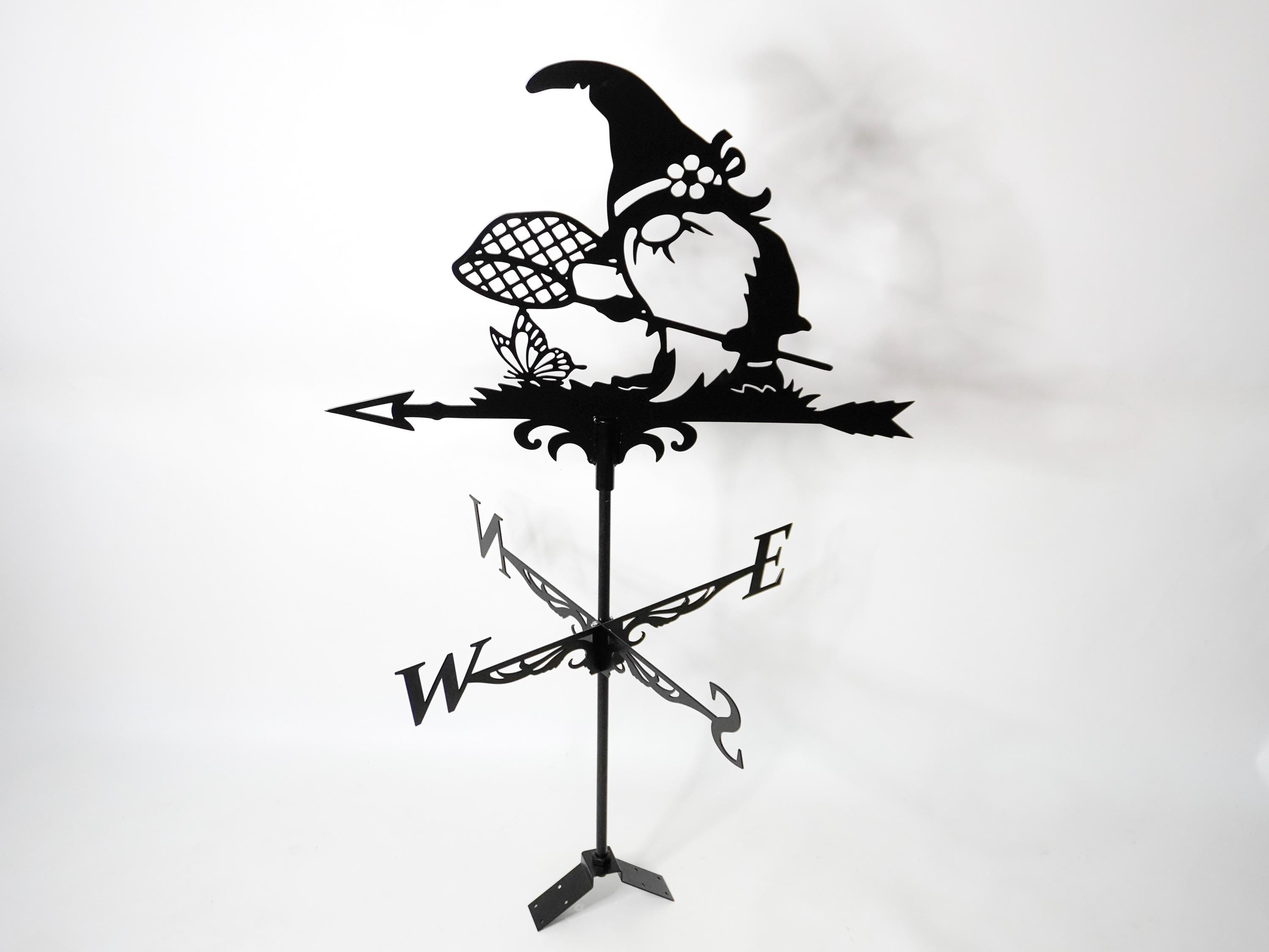 Gnome Metal Weathervane — 2