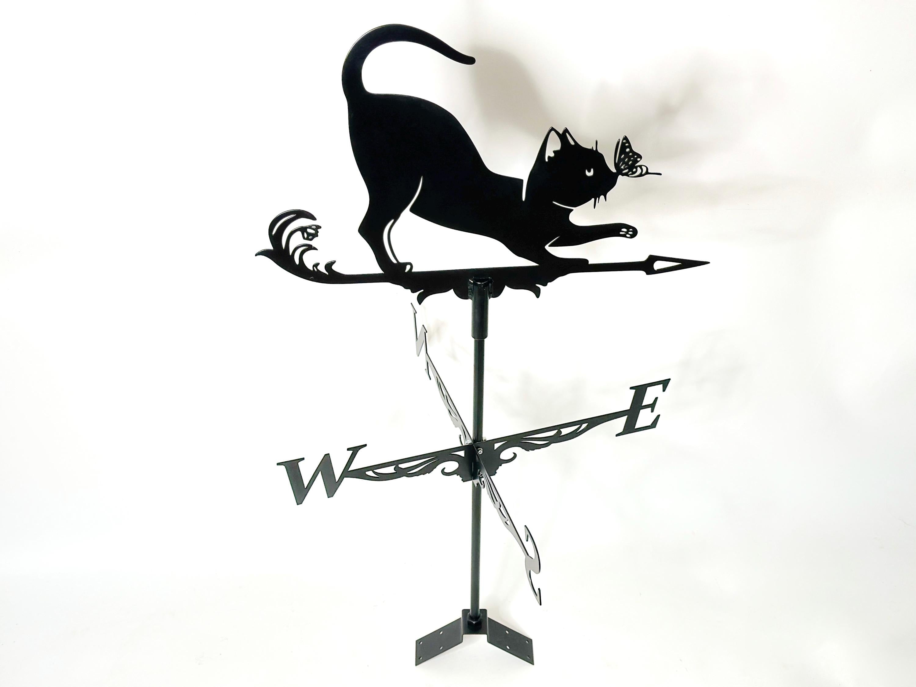 Playful Cat Weathervane — 2