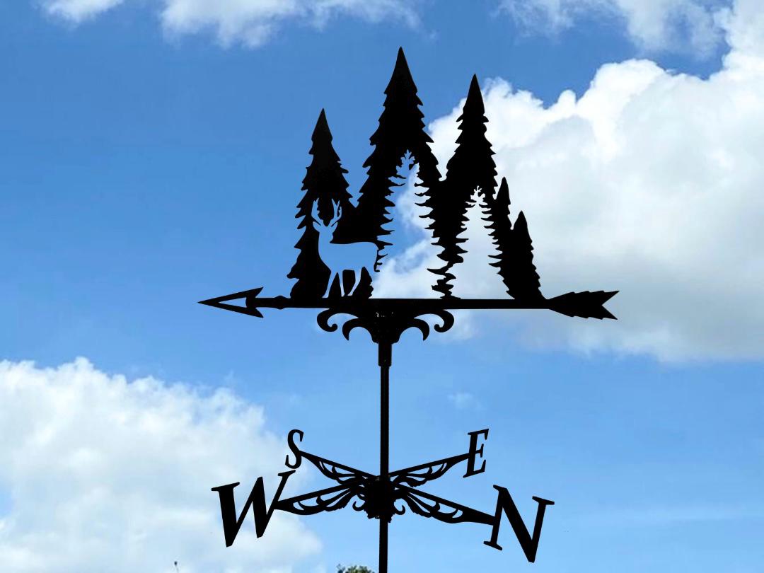 Deer Metal Weathervane