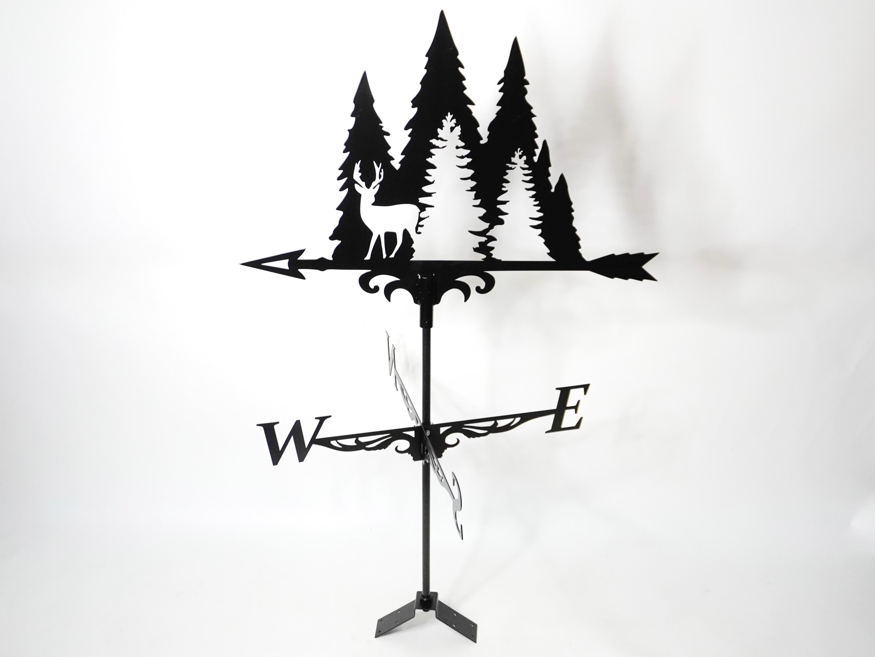 Deer Metal Weathervane — 2