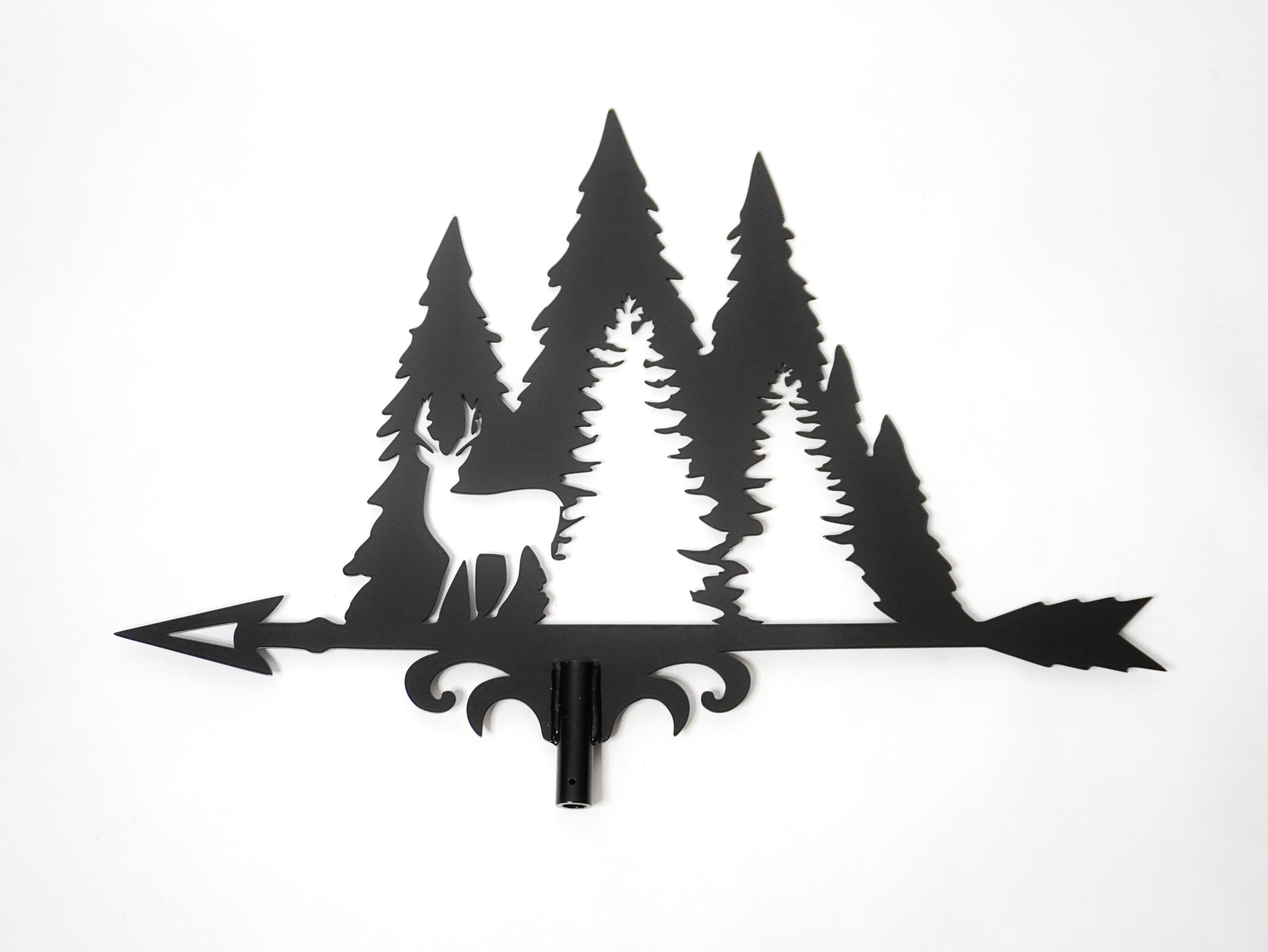 Deer Metal Weathervane — 3