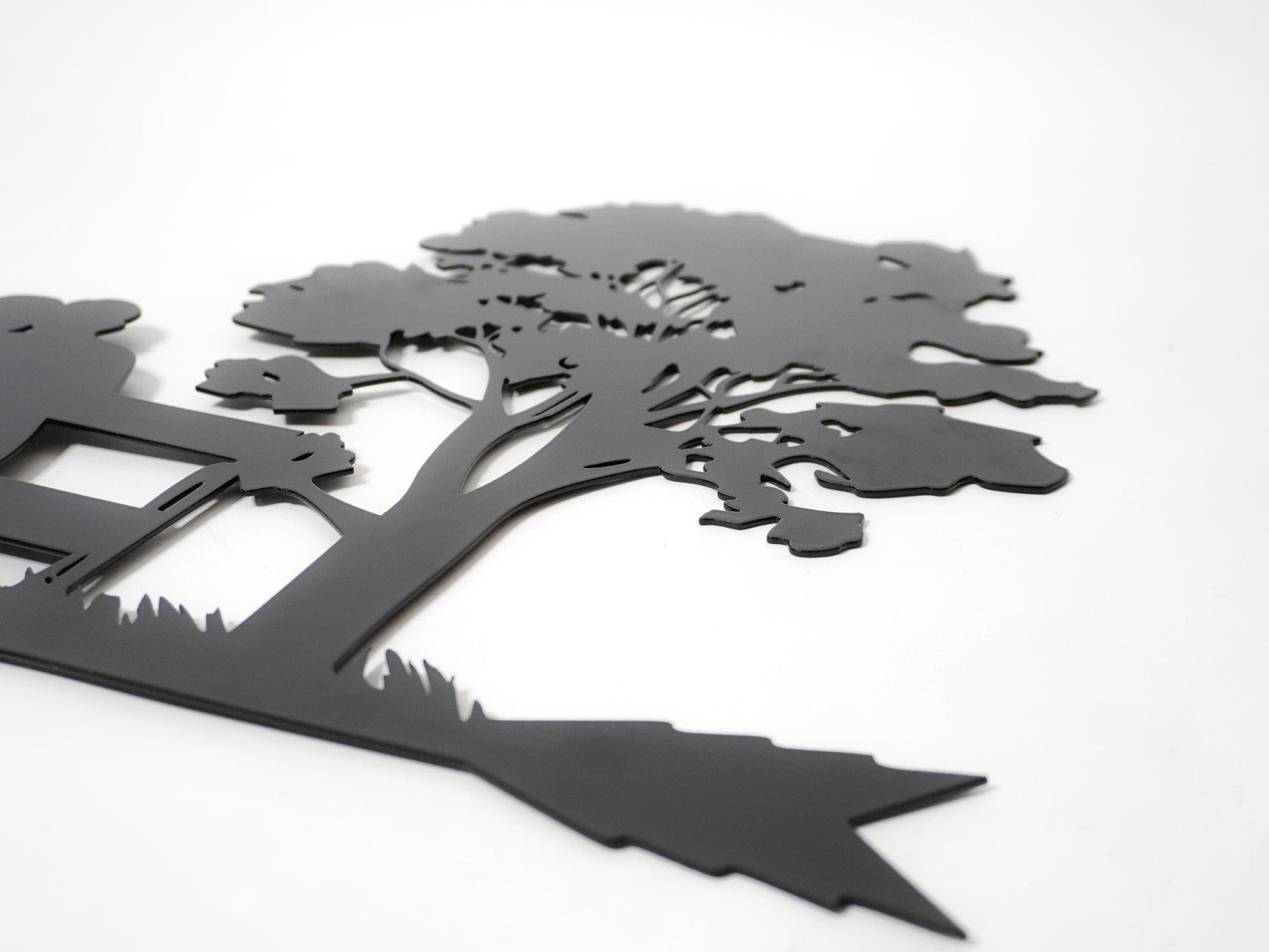 Metal Couple Under Tree Weathervane — 5