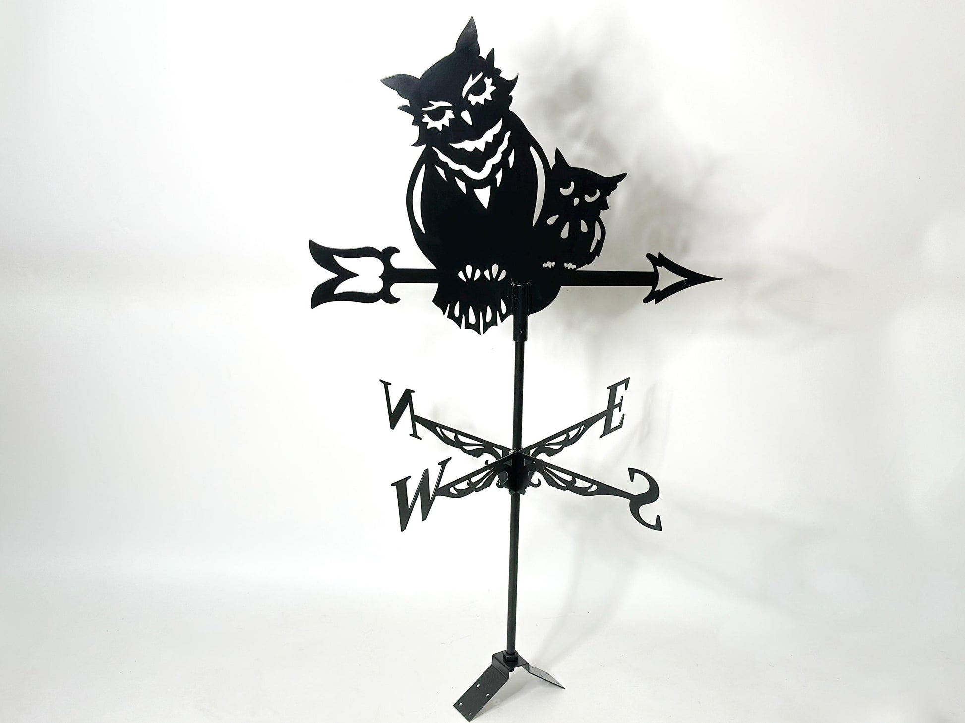 Owl Family Weathervane for Roof or Garden — 2