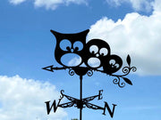 Owl Family Weathervane