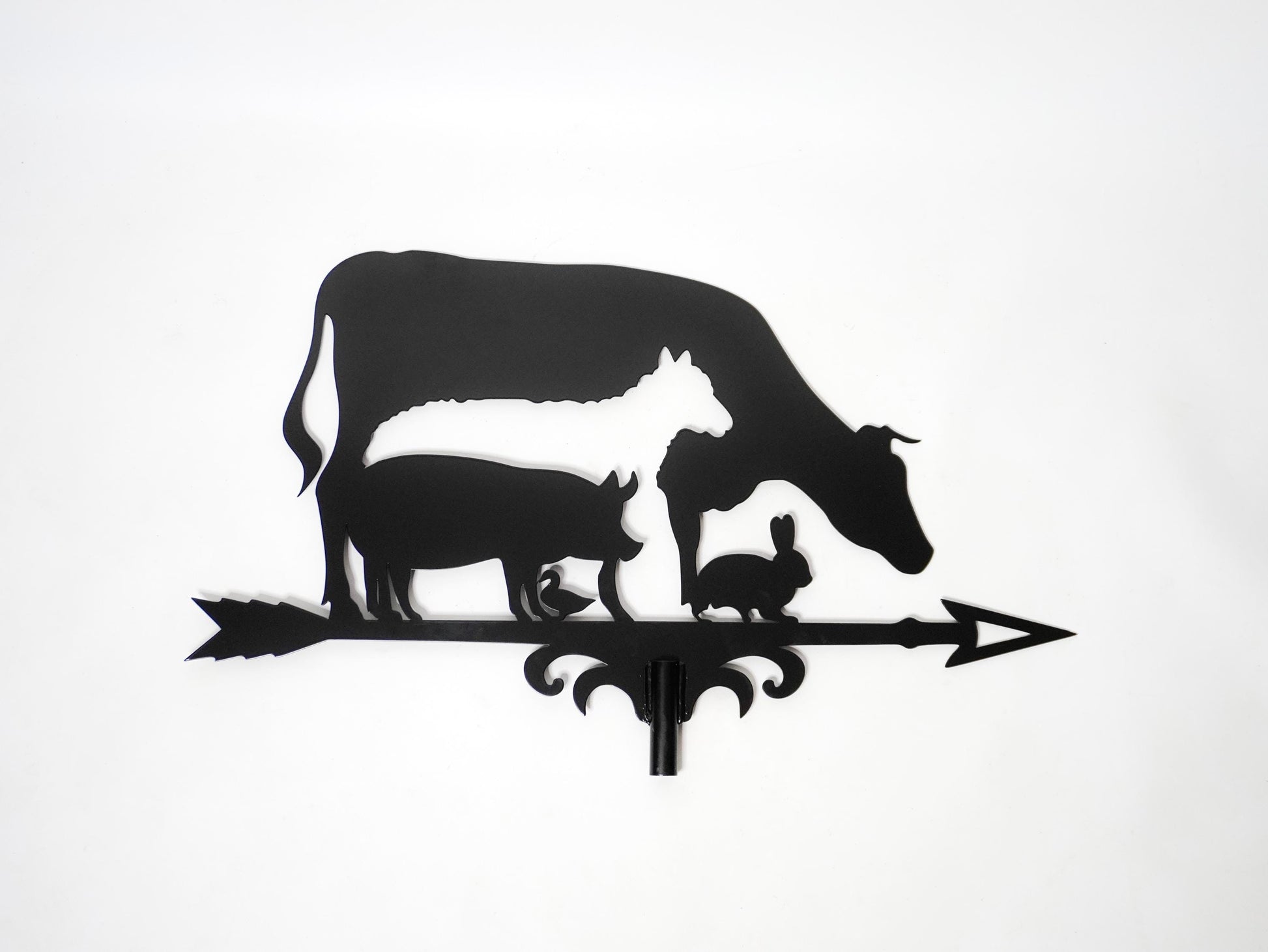 Farm Animals Metal Weathervane — 3