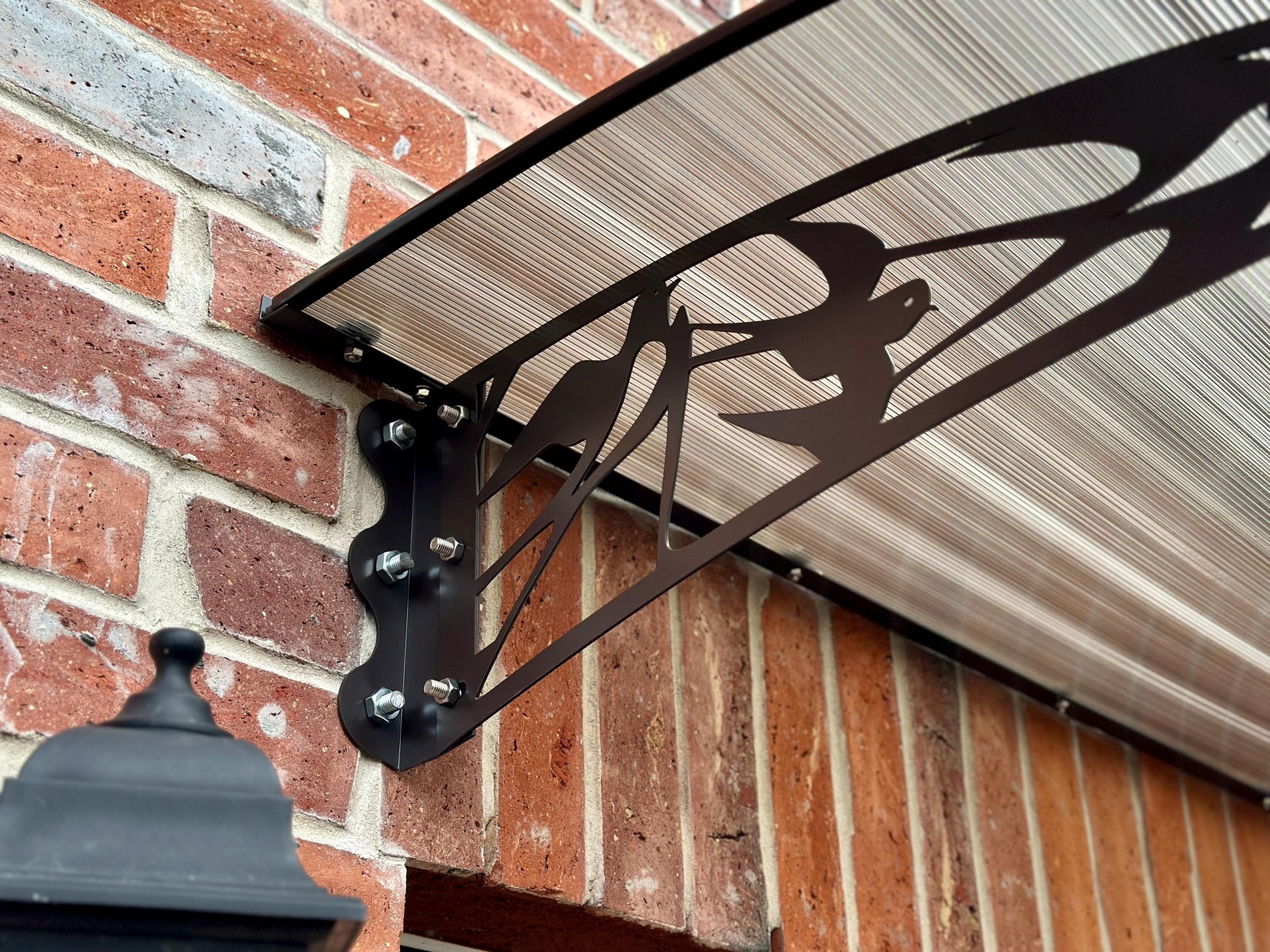 Front Door Awning Modern Metal Canopy — 6