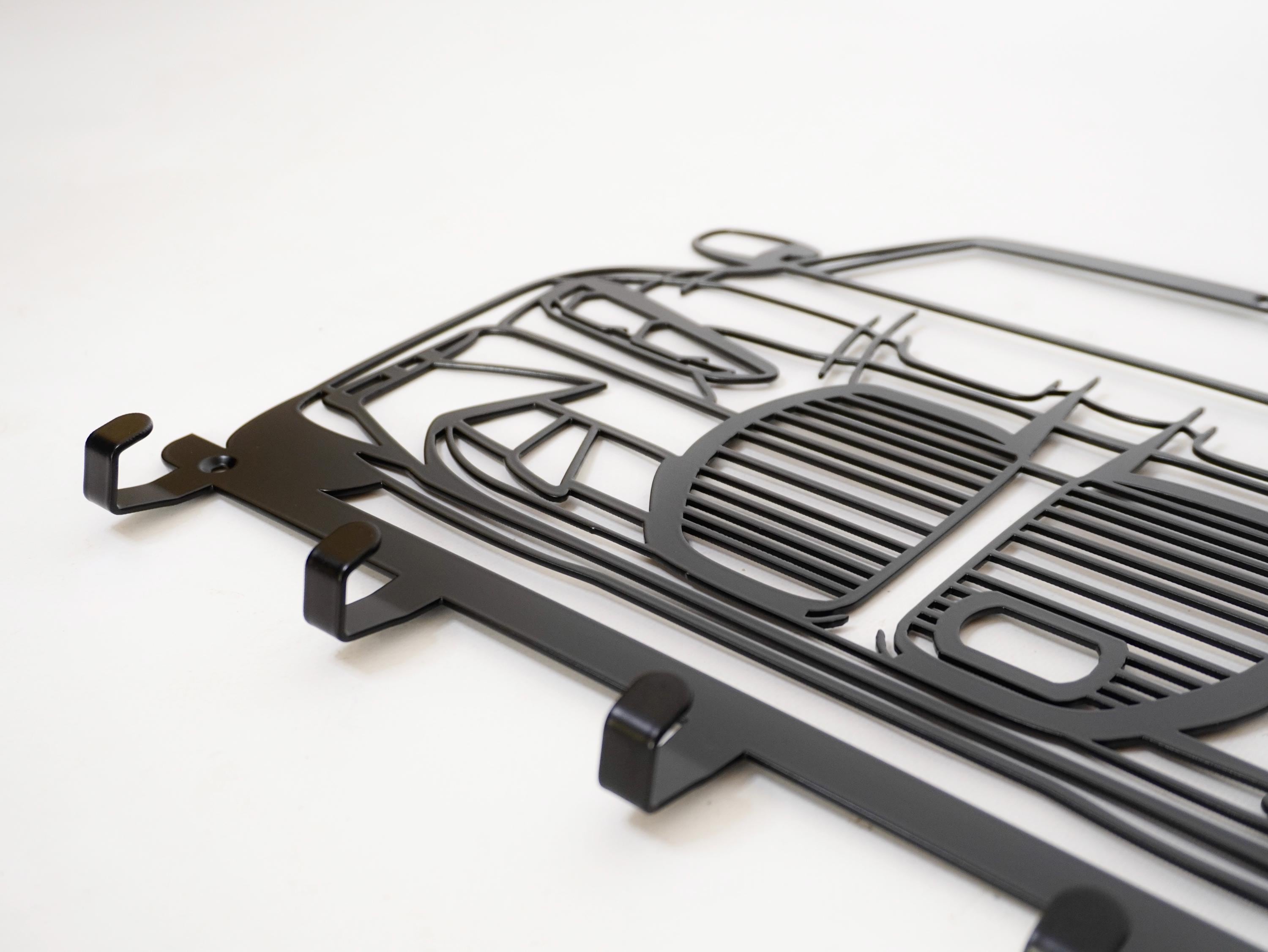 Metal Wall Mount For Keys & Clothes — 4