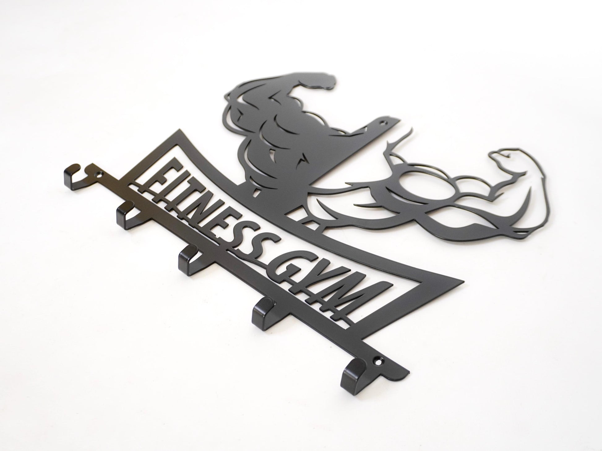 Metal Gym Coat Rack — 3