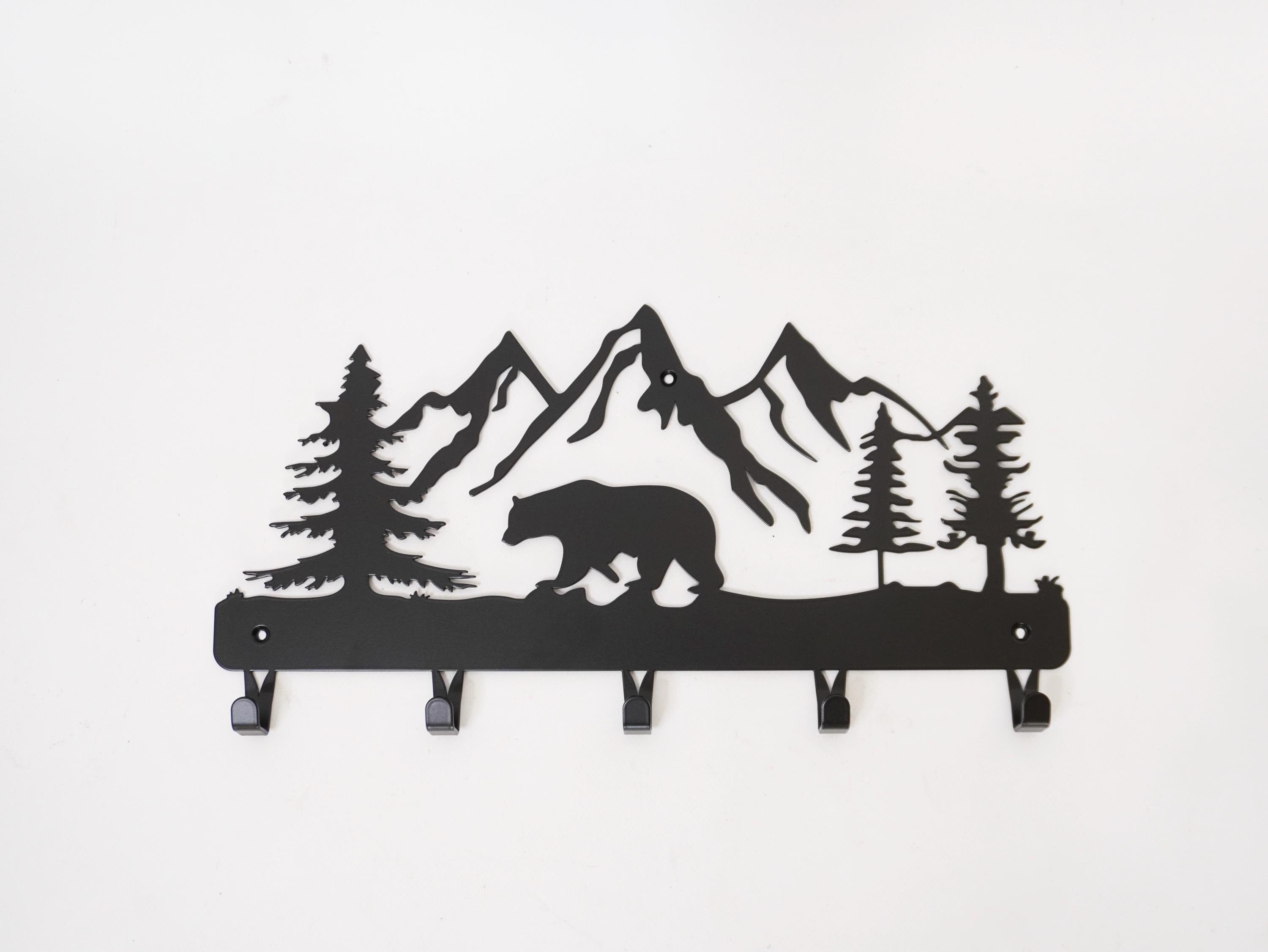 Metal Bear Coat Rack — 3