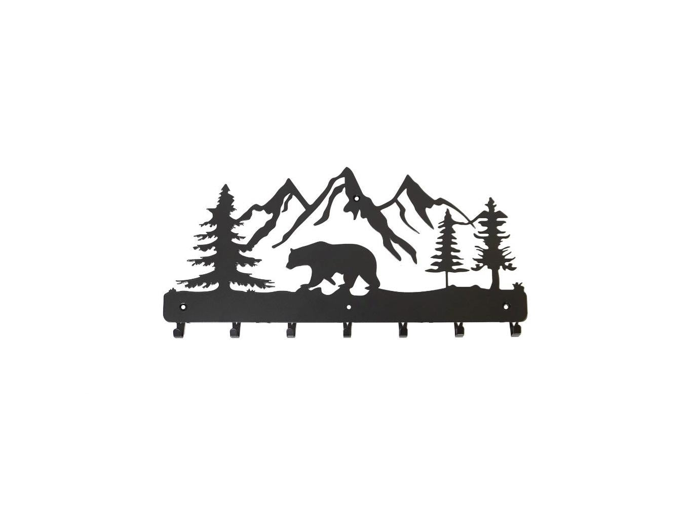 Metal Bear Coat Rack — 8