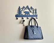 Metal Bear Coat Rack