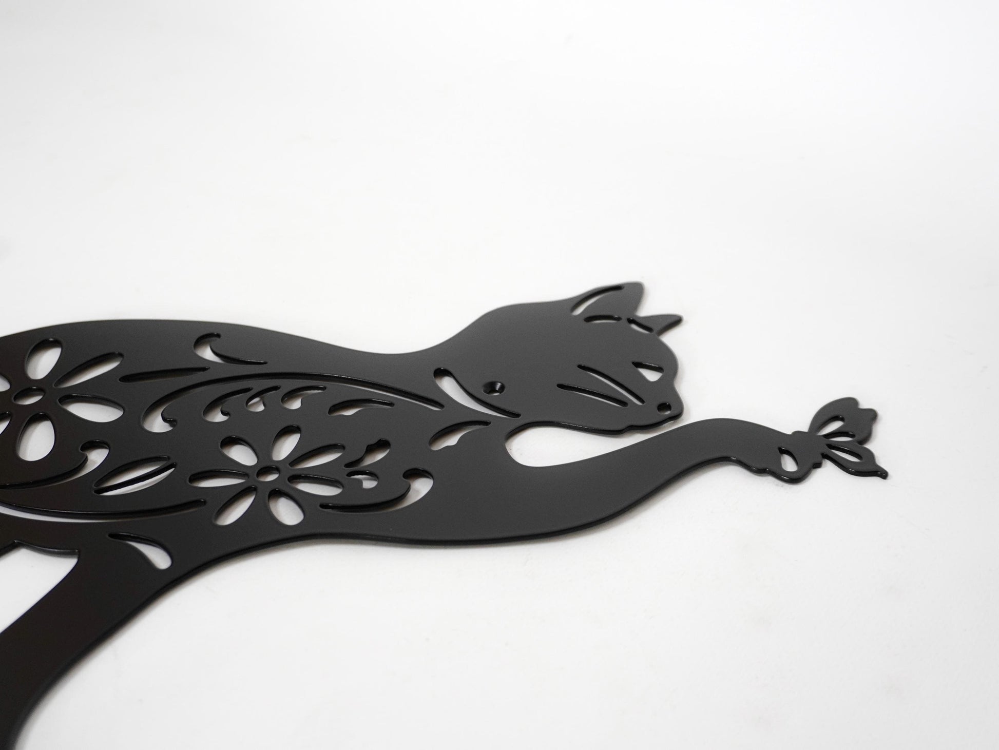 Metal Cat Butterfly Key Hanger — 4