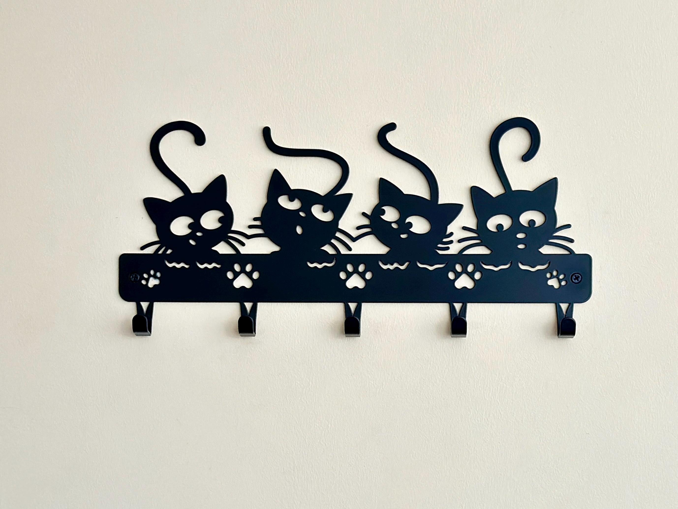 Metal Cat Coat Rack — 6