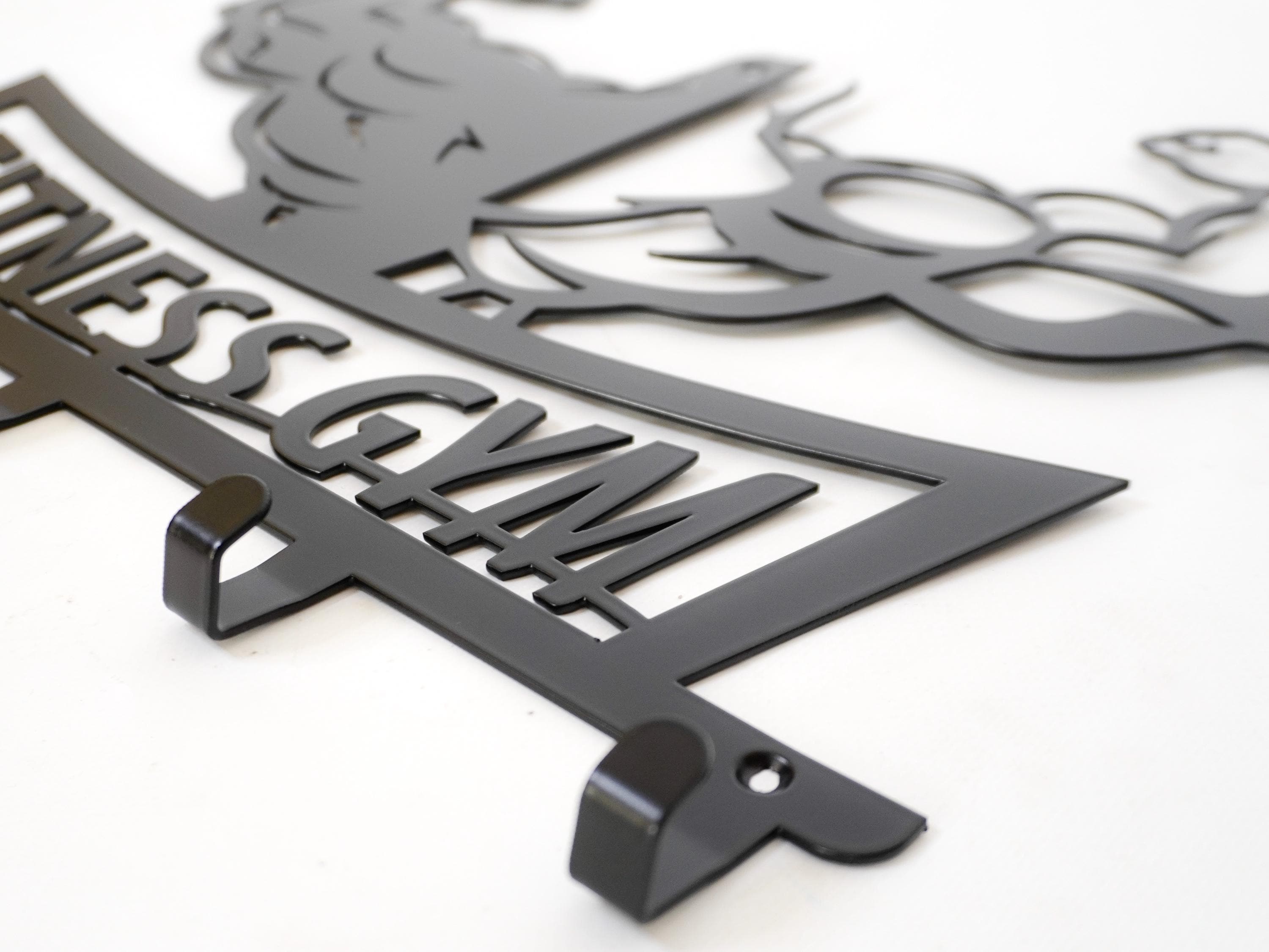 Metal Gym Coat Rack — 4