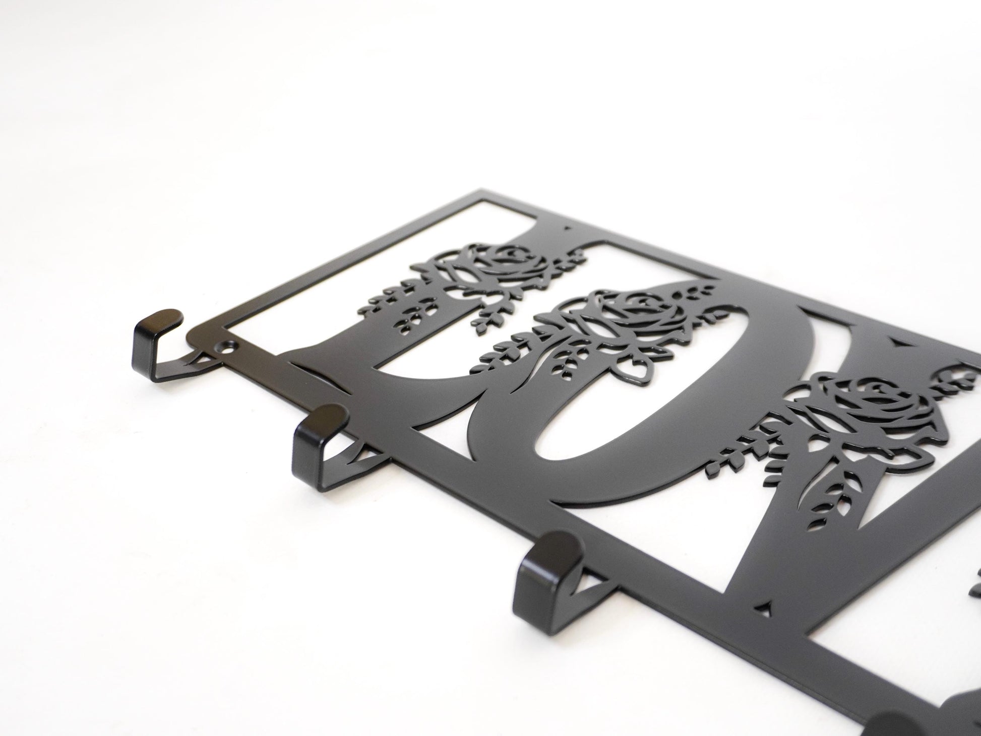 Metal Coat Rack with Hooks — 5