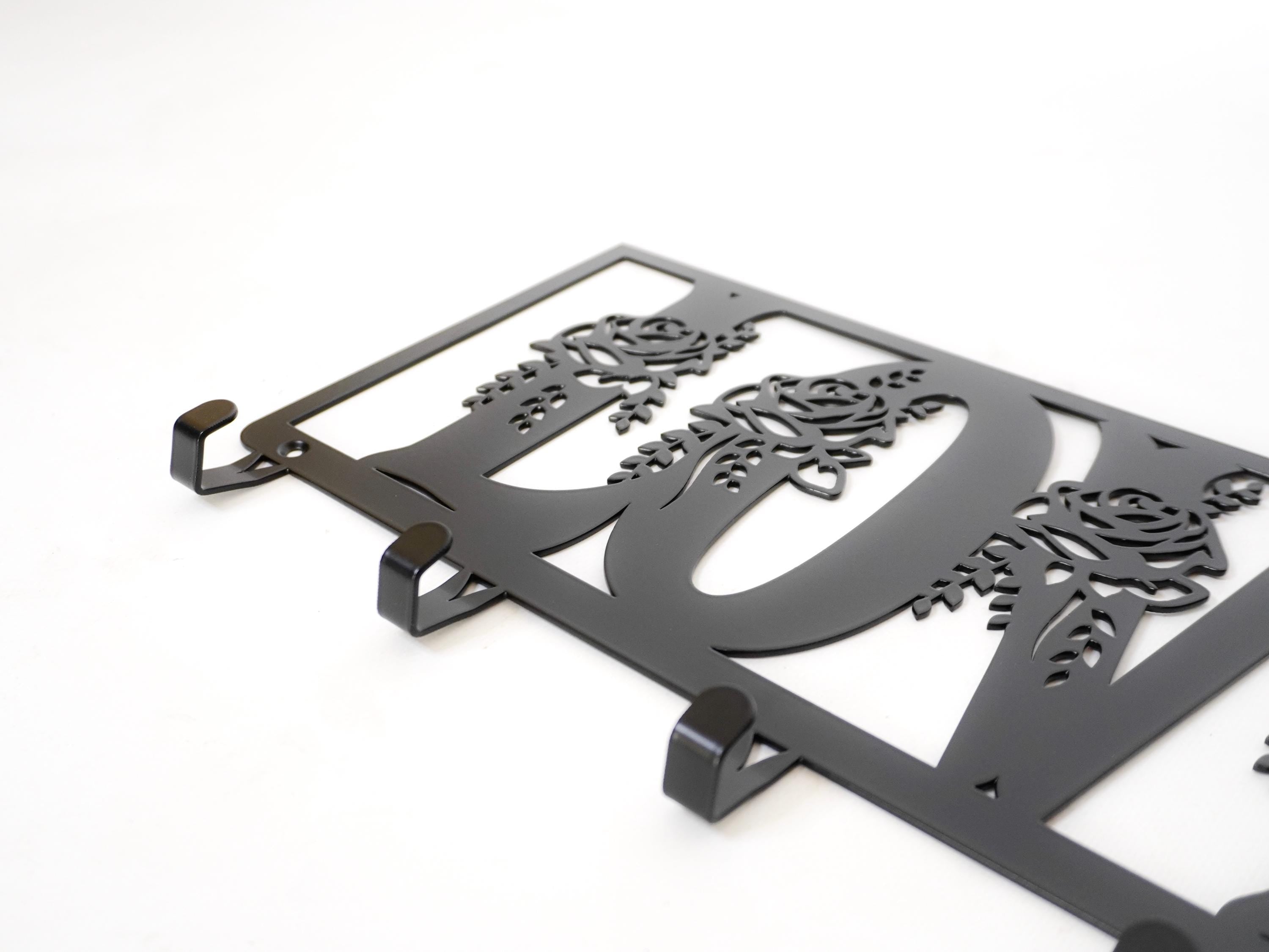 Metal Coat Rack with Hooks — 5