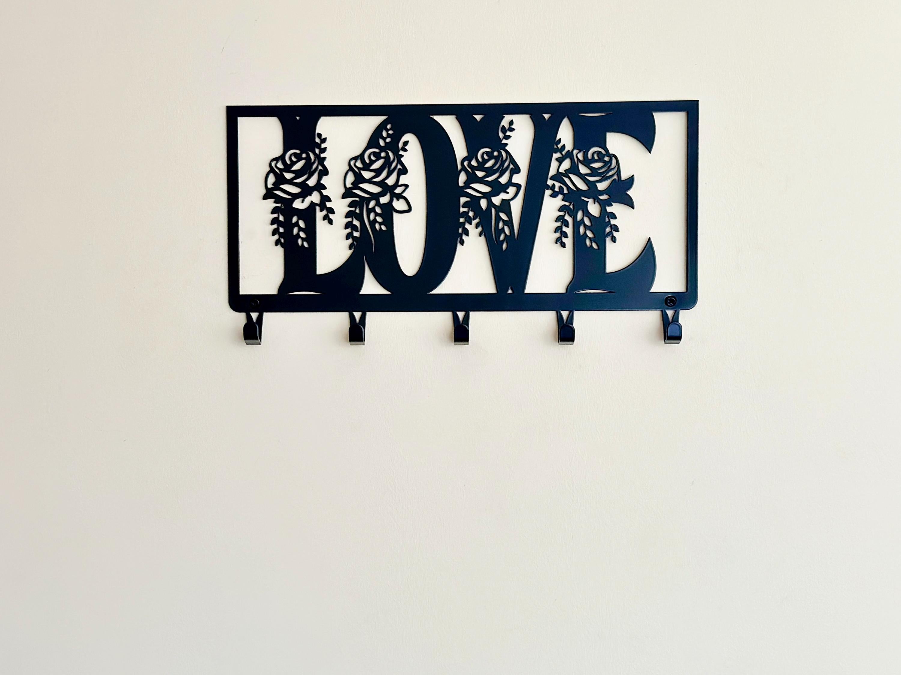 Metal Coat Rack with Hooks — 6