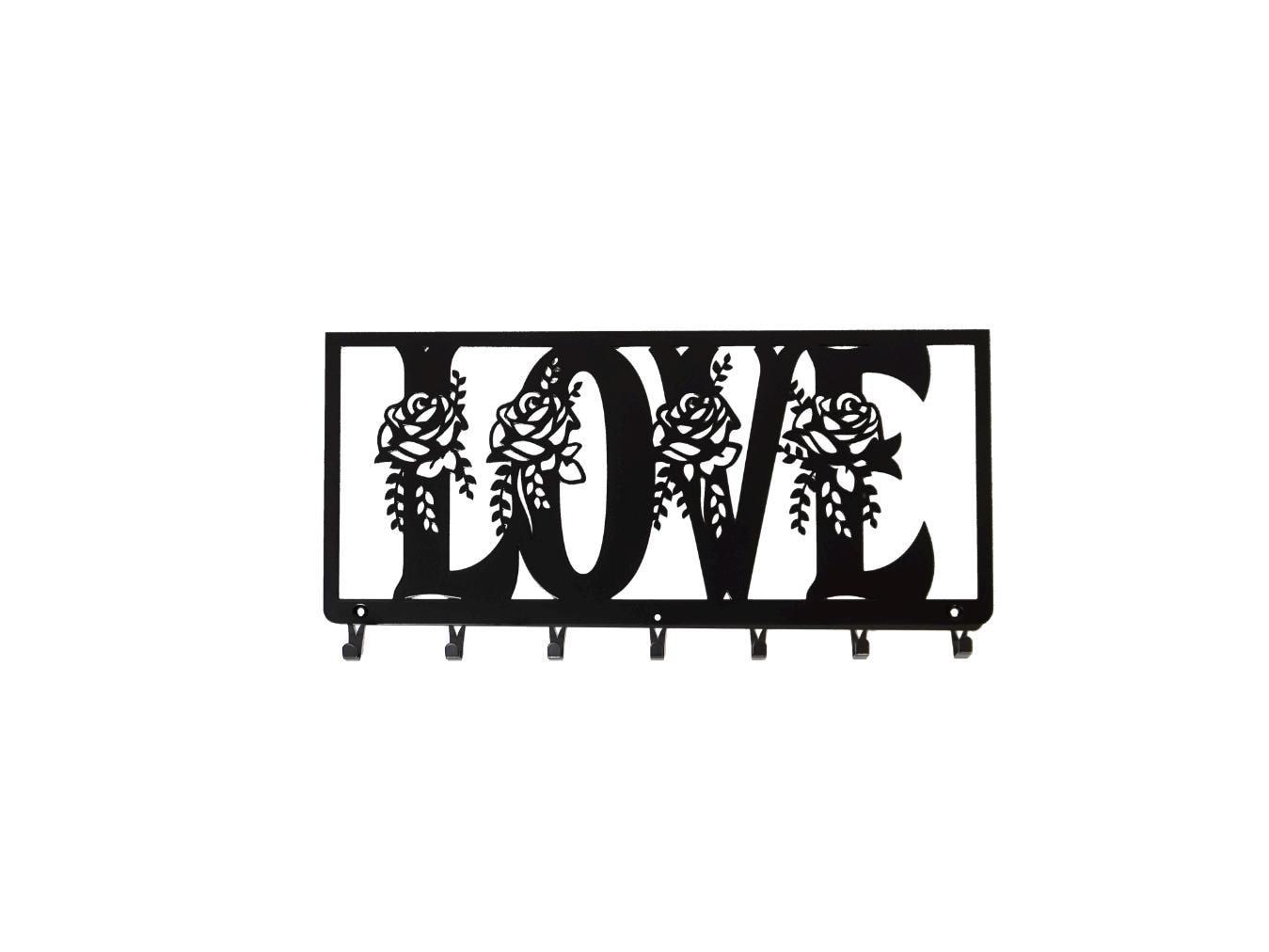 Metal Coat Rack with Hooks — 7