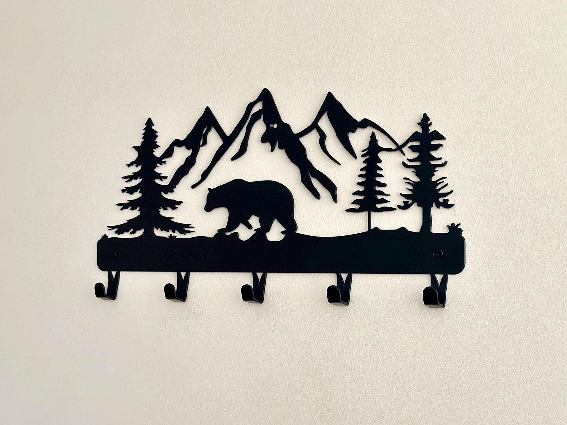 Metal Bear Coat Rack — 7