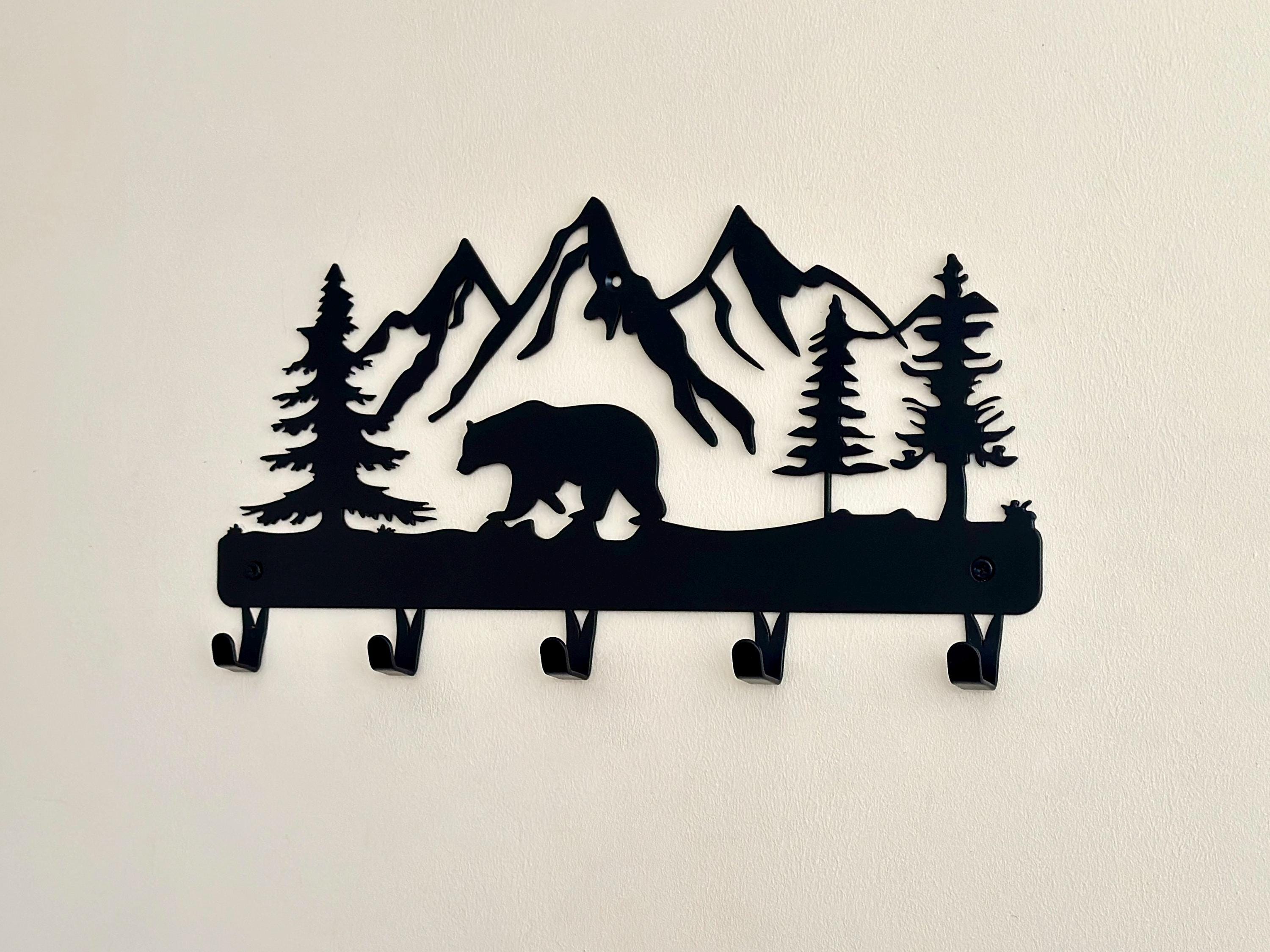 Metal Bear Coat Rack — 7