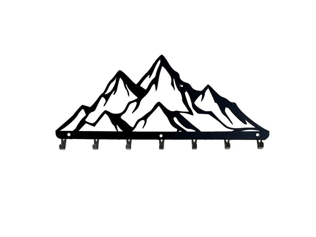 Mountain Metal Coat Rack — 8