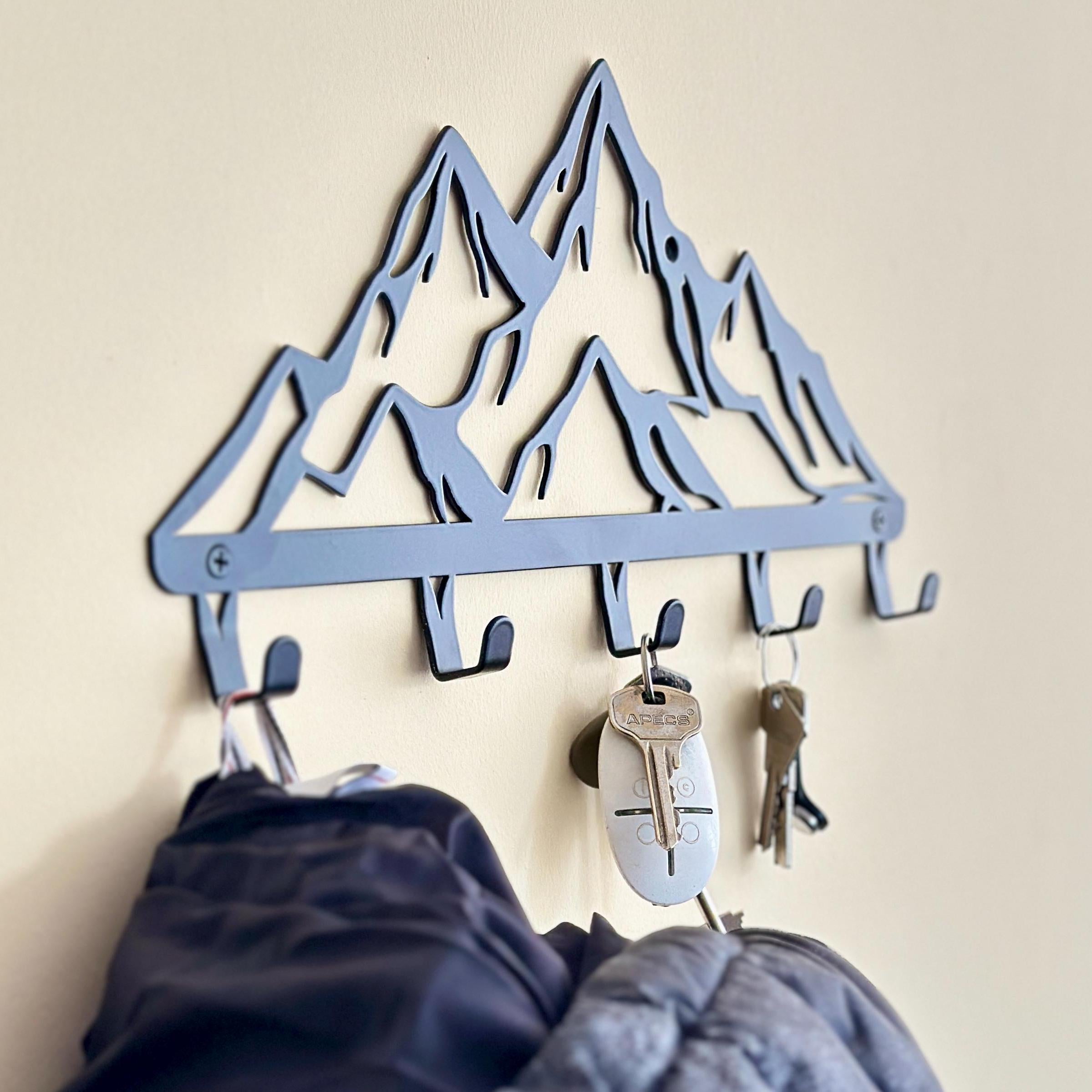 Mountain Metal Coat Rack — 2