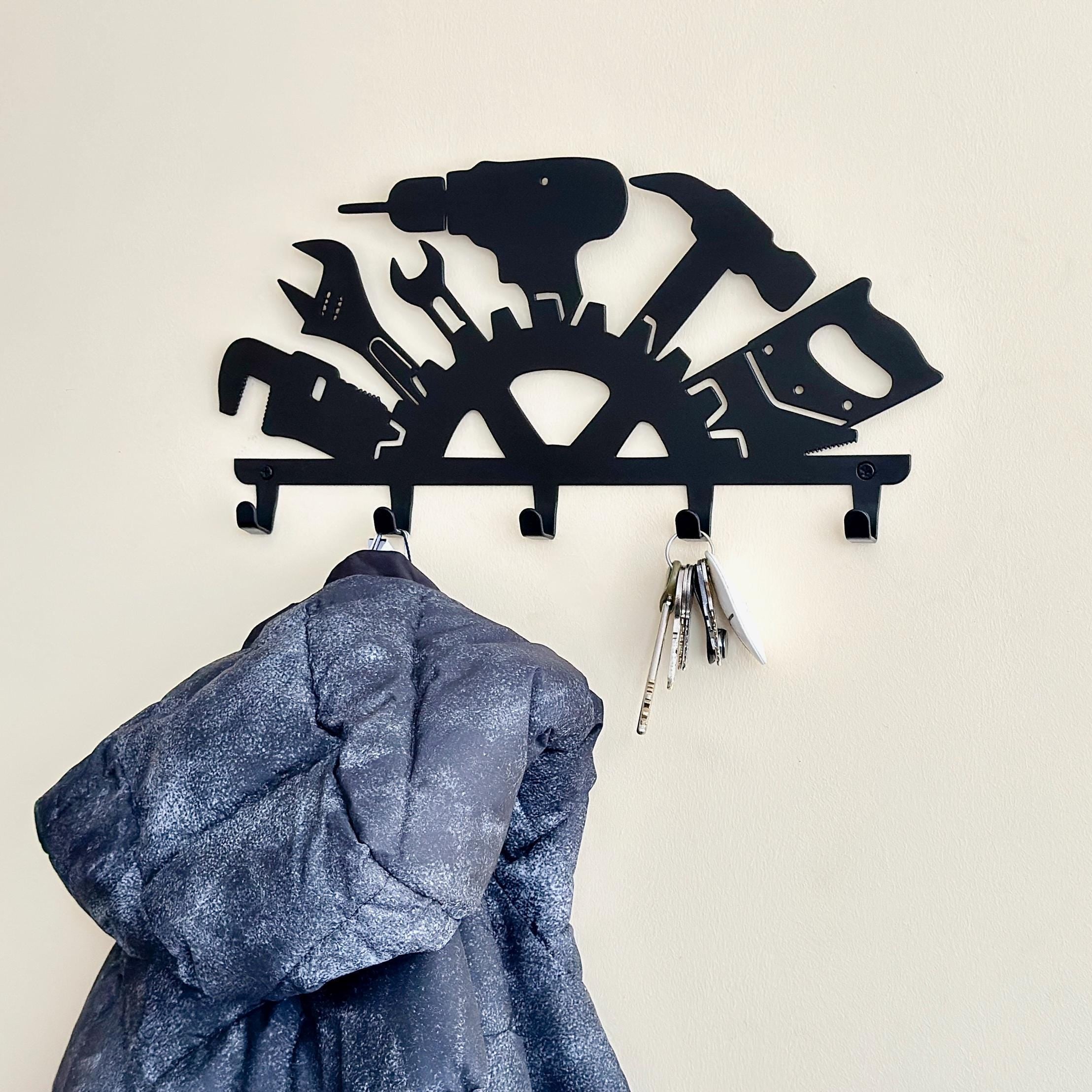 Workshop Tools Metal Coat Rack