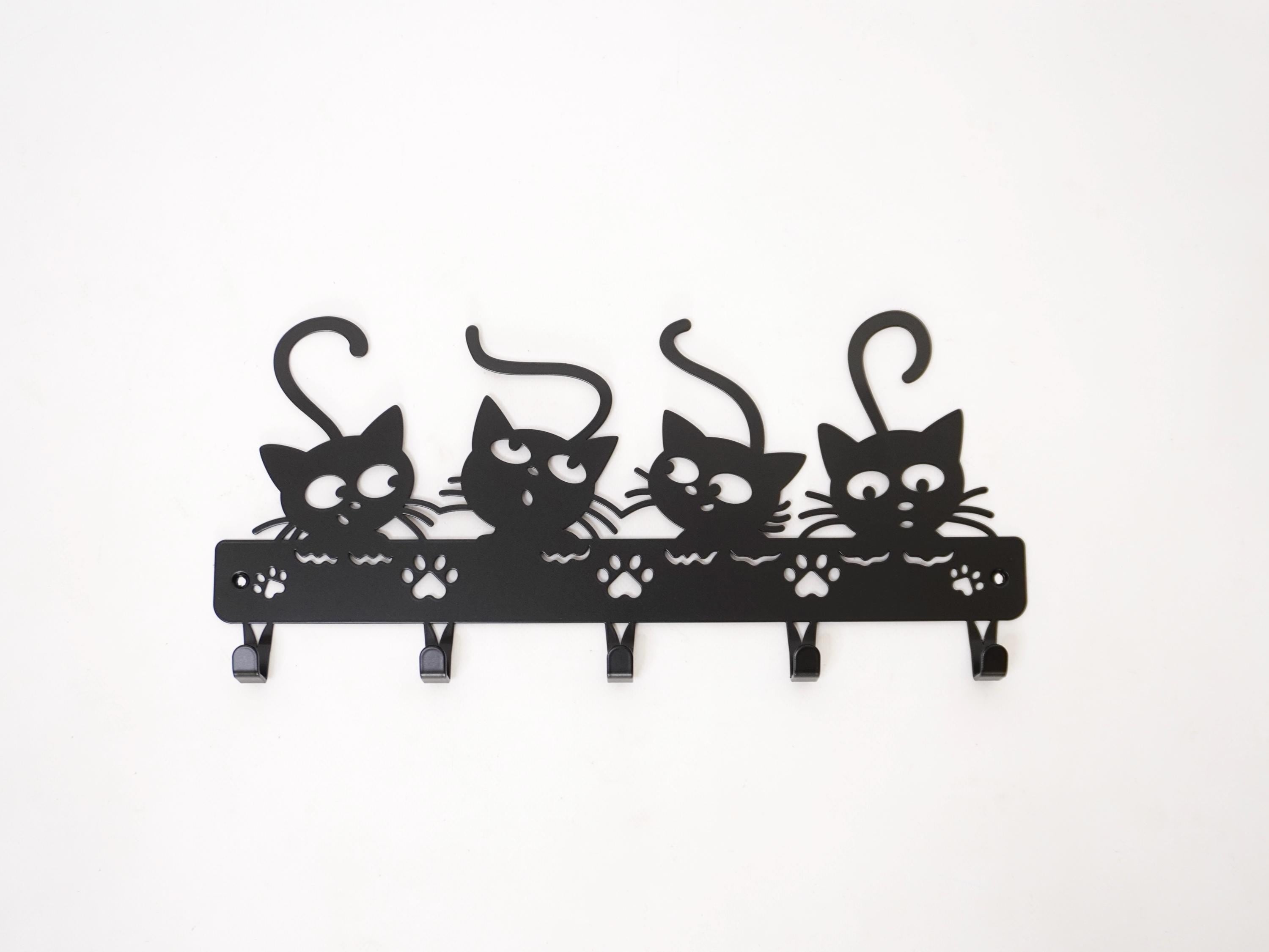 Metal Cat Coat Rack — 4