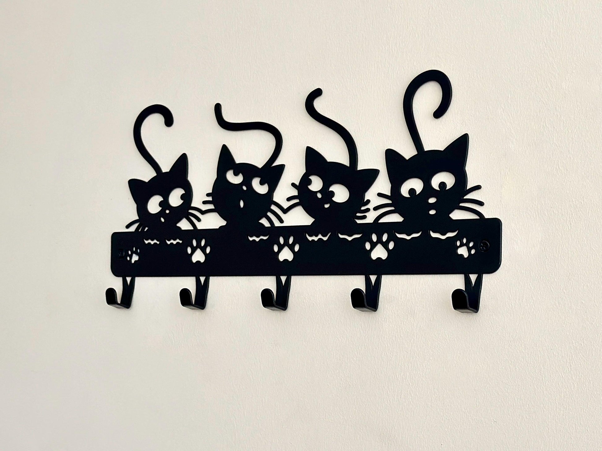 Metal Cat Coat Rack — 7