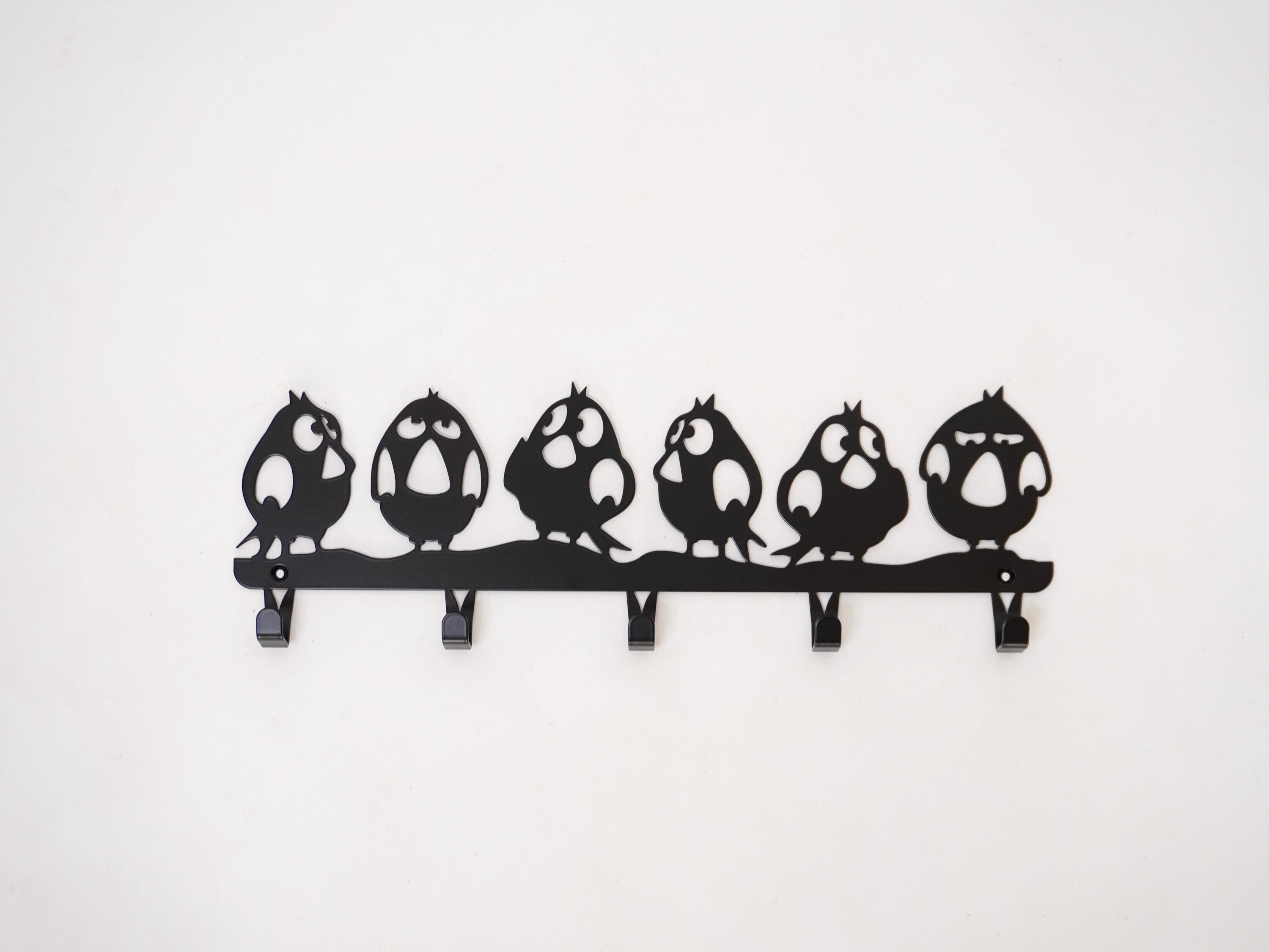 Metal Bird Coat Rack — 2