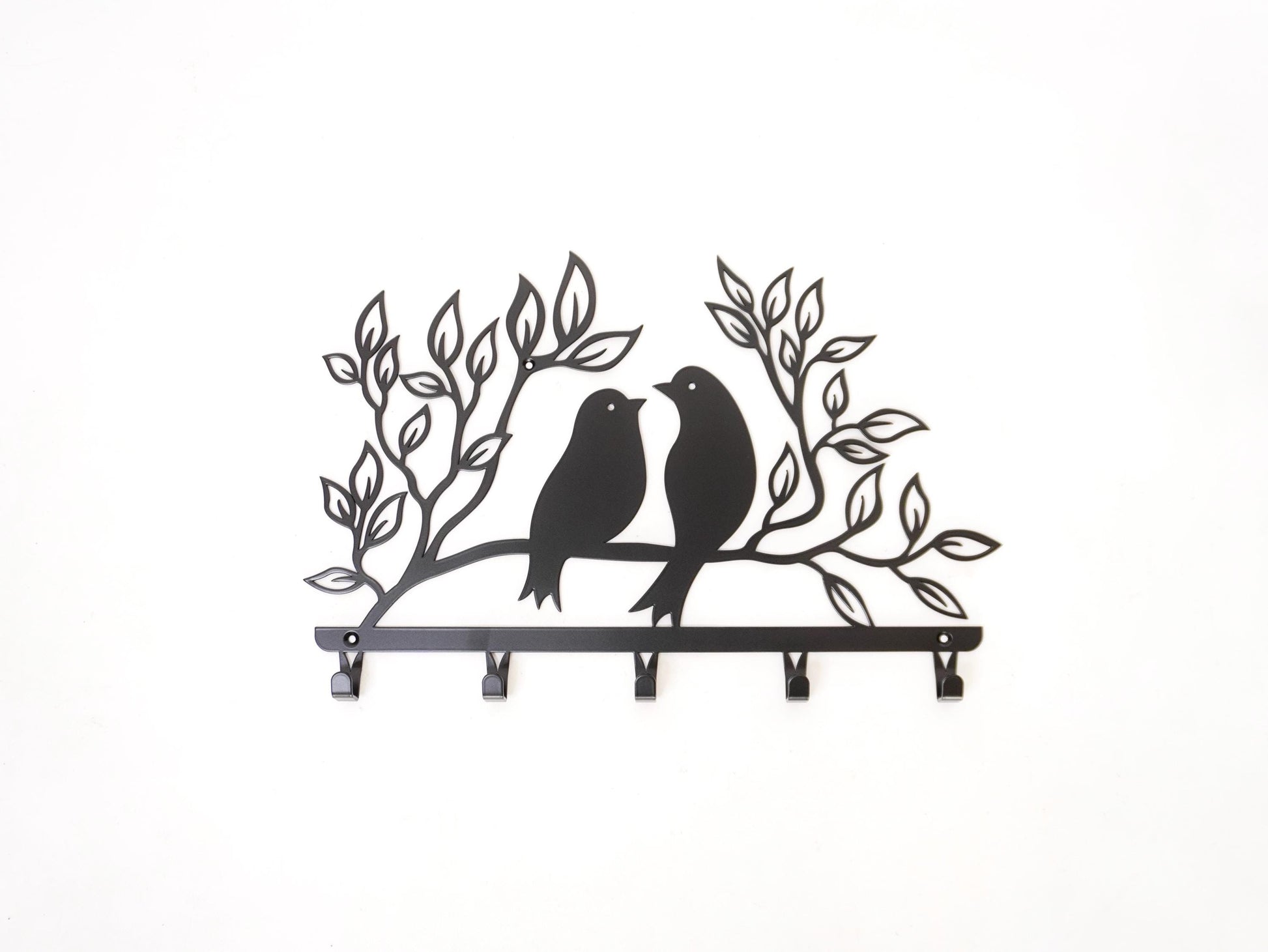 Metal Bird Branch Coat Rack — 2