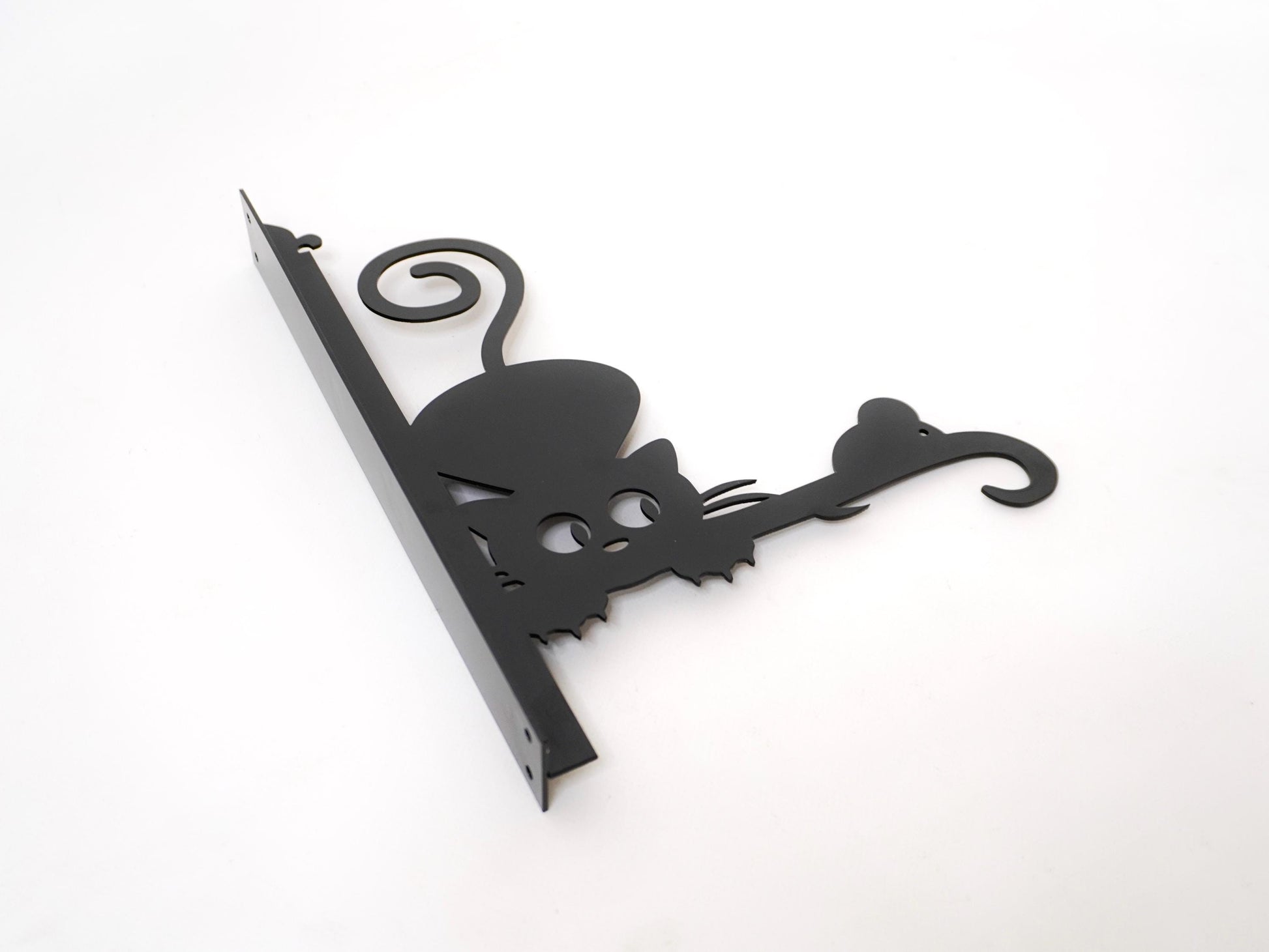 Cat and mouse plant hanger — 8