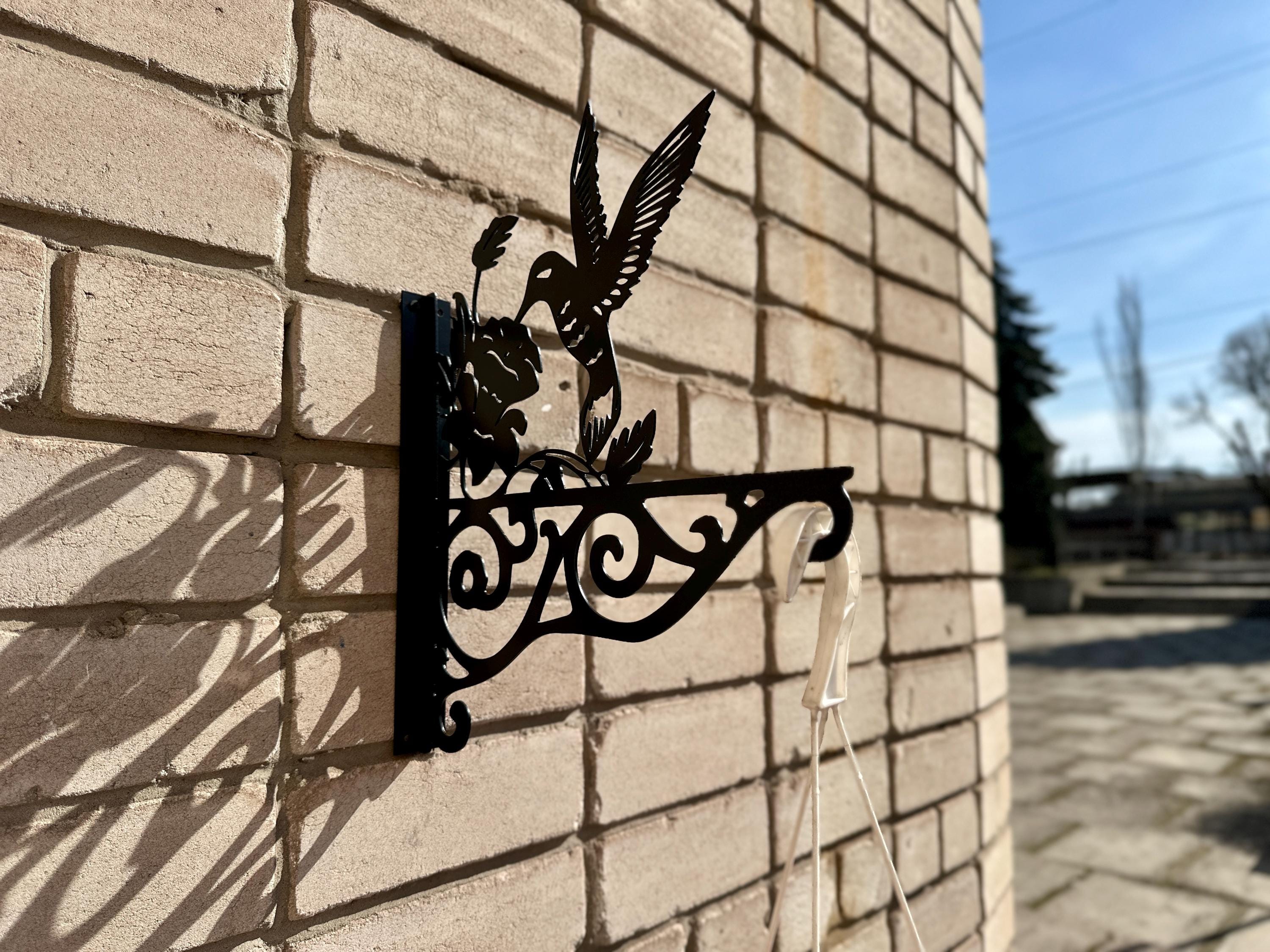 Colibri metal outdoor plant hanger — 3