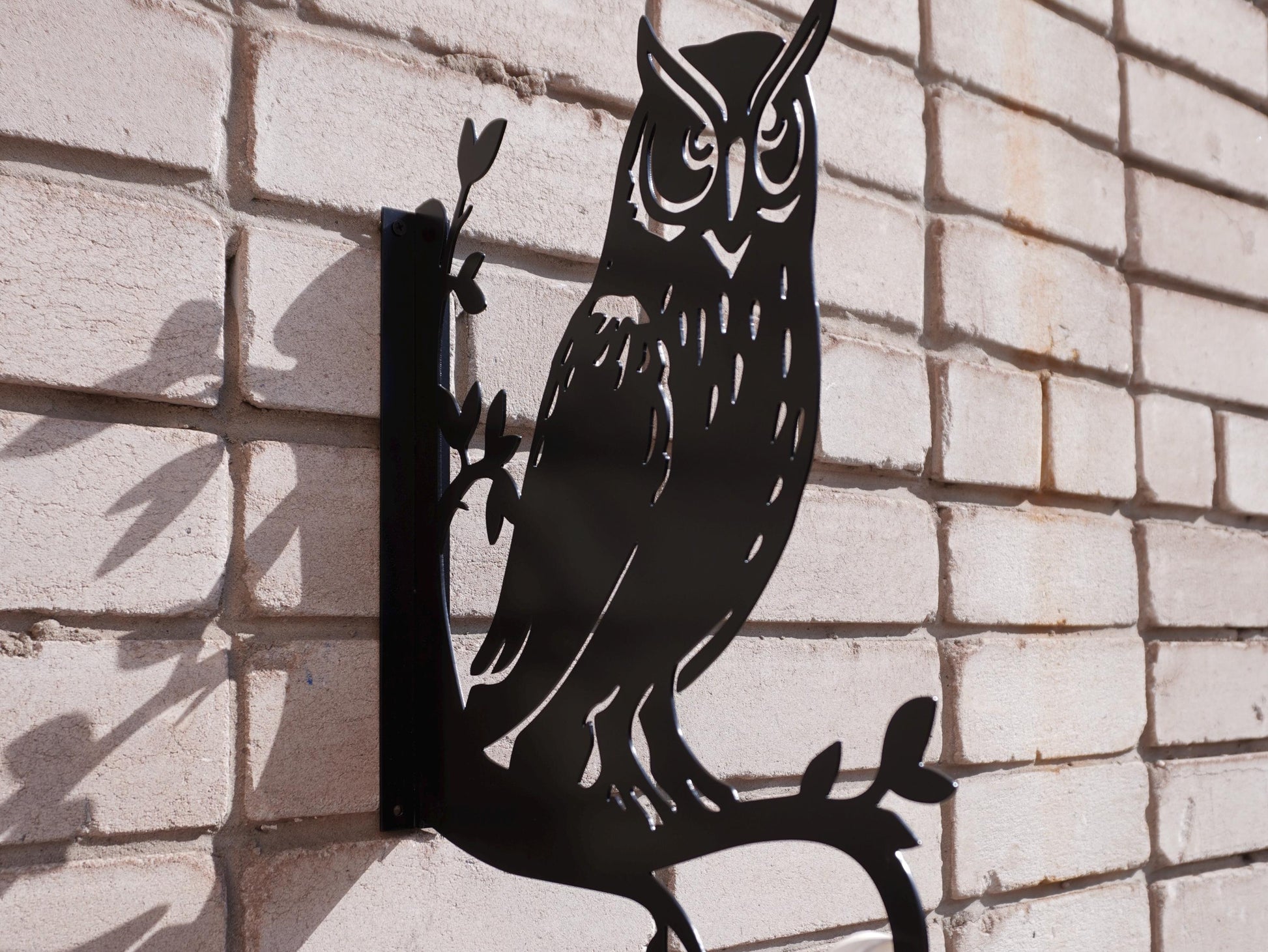 Owl Metal Plant Hanger — 2
