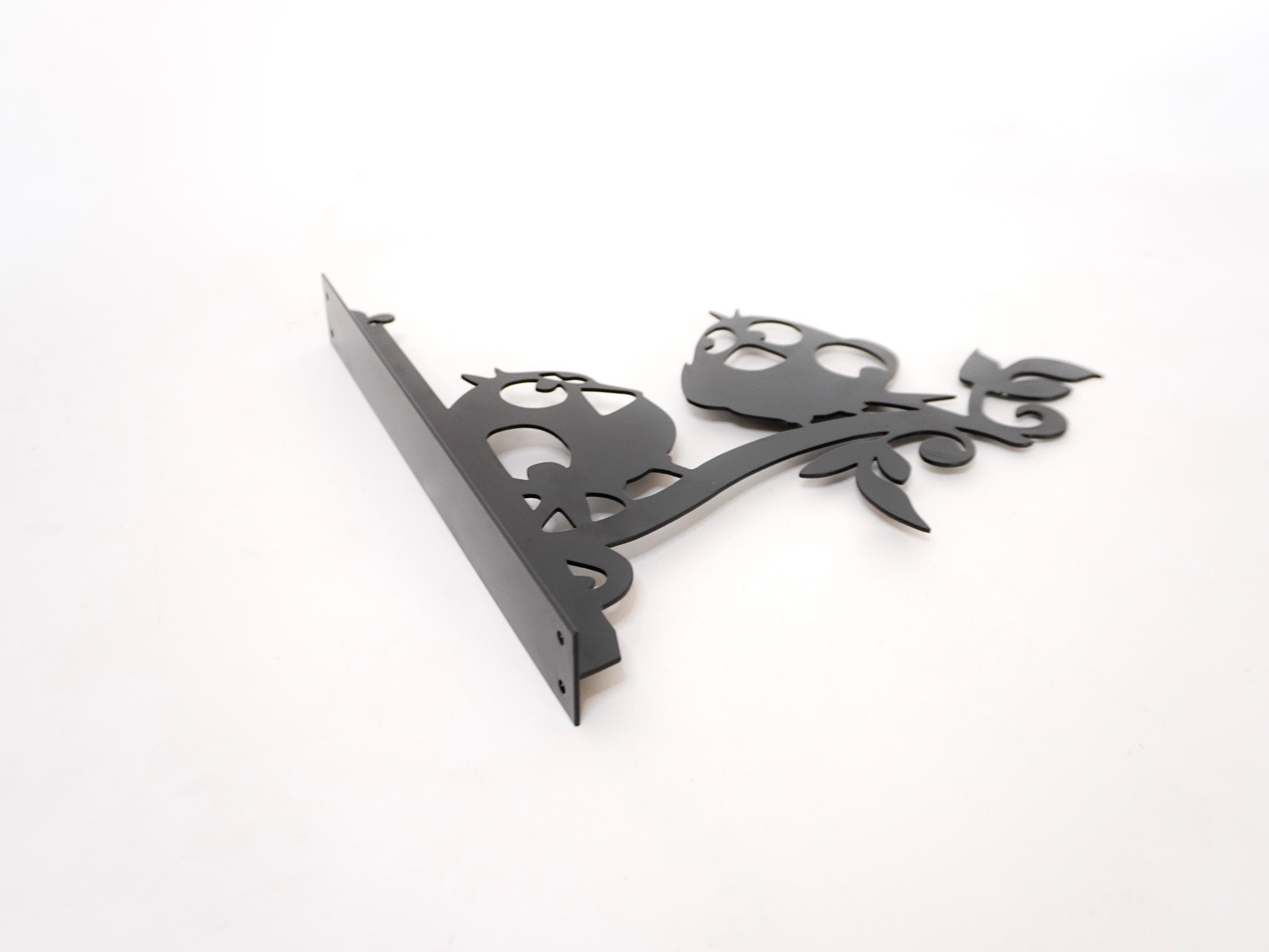 Funny birds metal outdoor plant hanger — 7