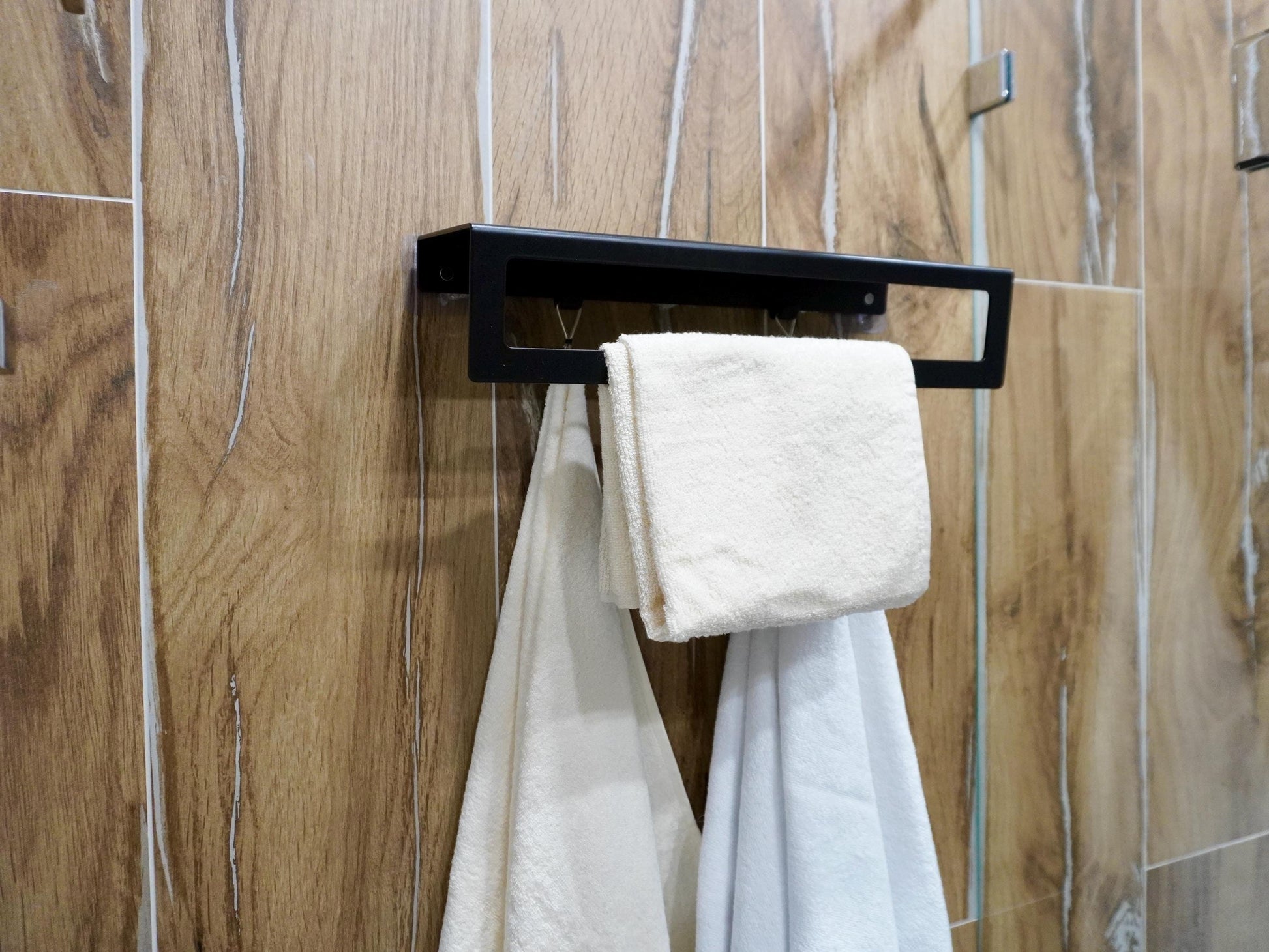 Towel Rack with Shelf