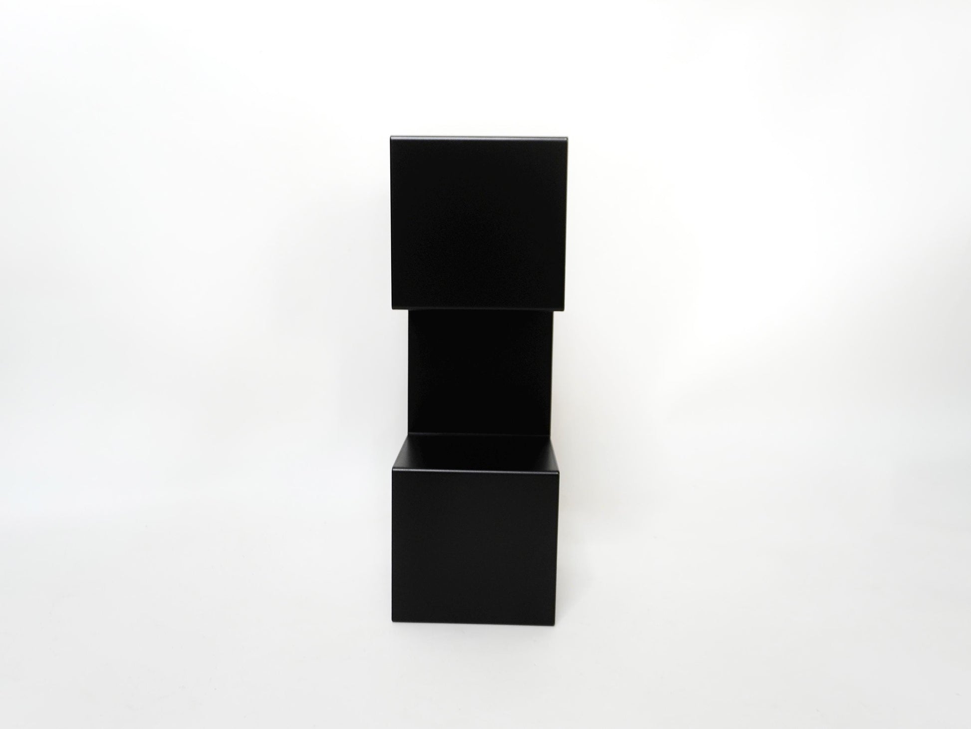 Minimalist Aluminum Floating Toilet Paper Holder with Shelf — 6