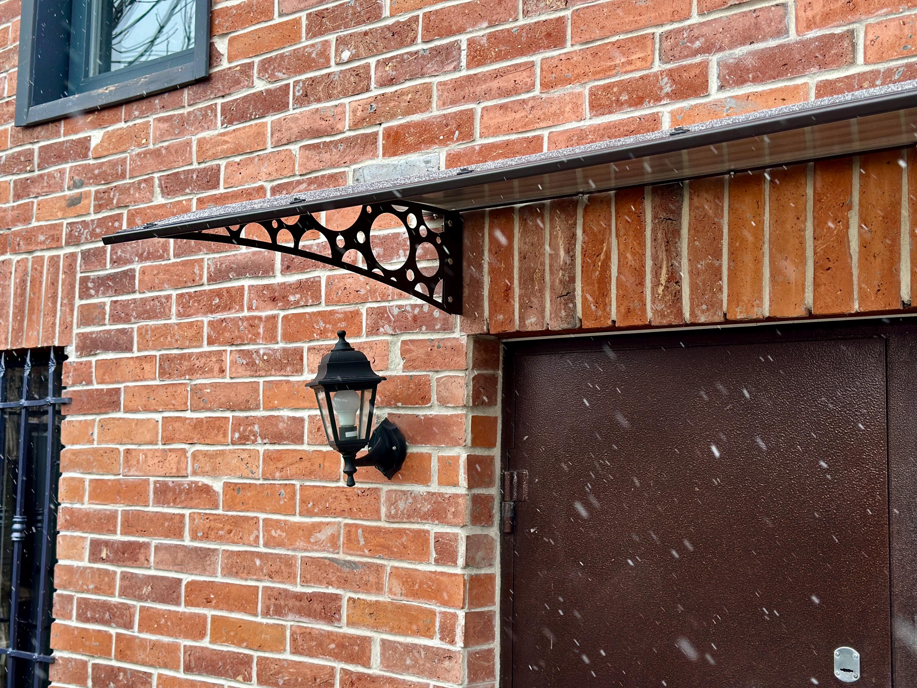 Metal Awning for Door — 2