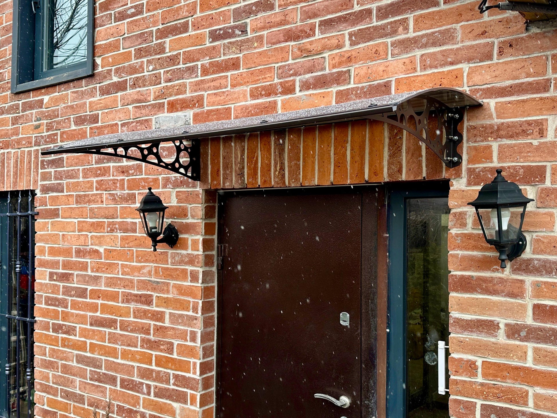 Metal Awning for Door — 3
