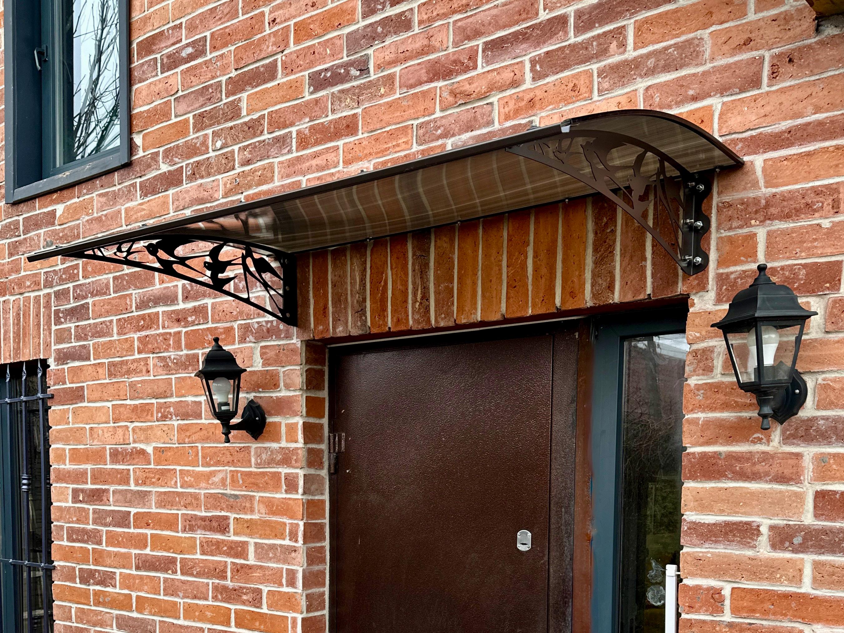 Front Door Awning Modern Metal Canopy