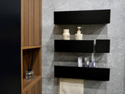 Set of Minimalistic Aluminum Shelves with for Bathroom or Shower