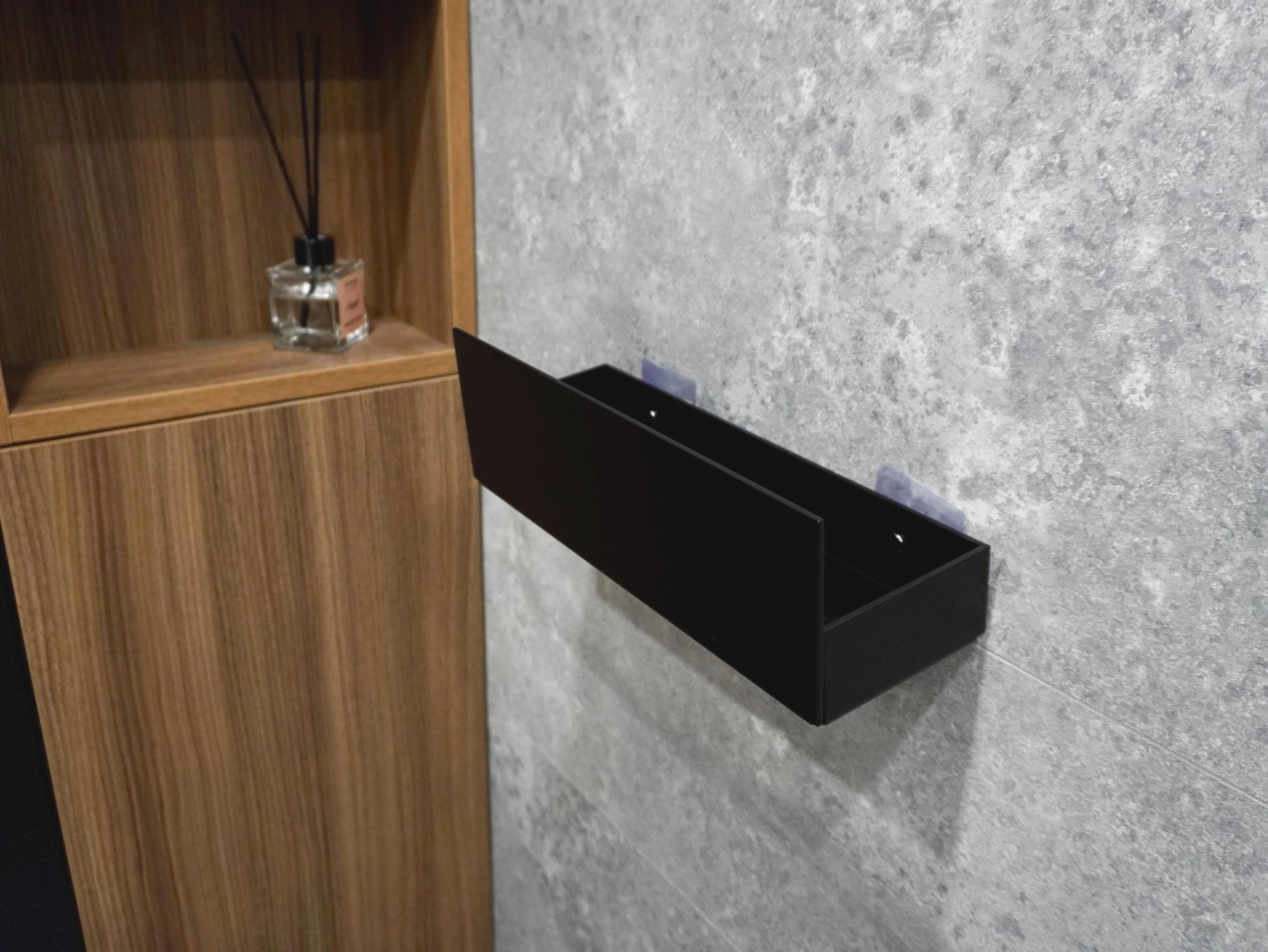 Aluminum Bathroom Floating Shelf — 2