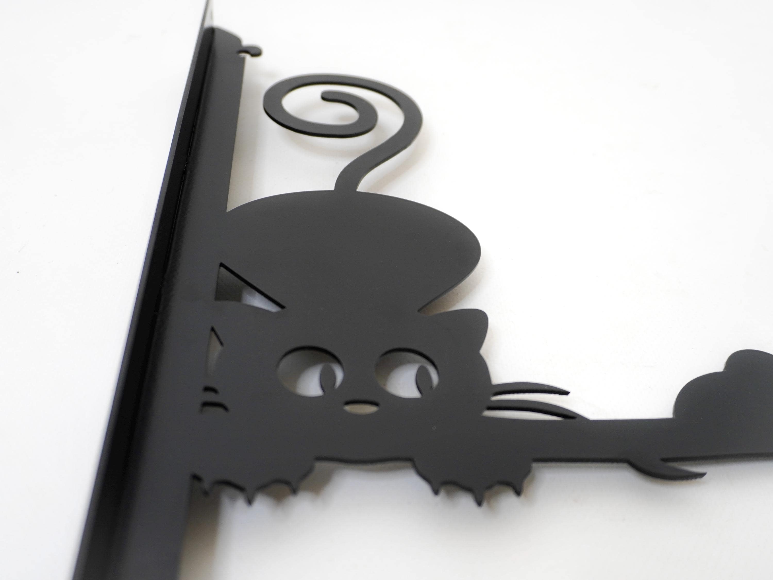 Cat and mouse plant hanger — 9