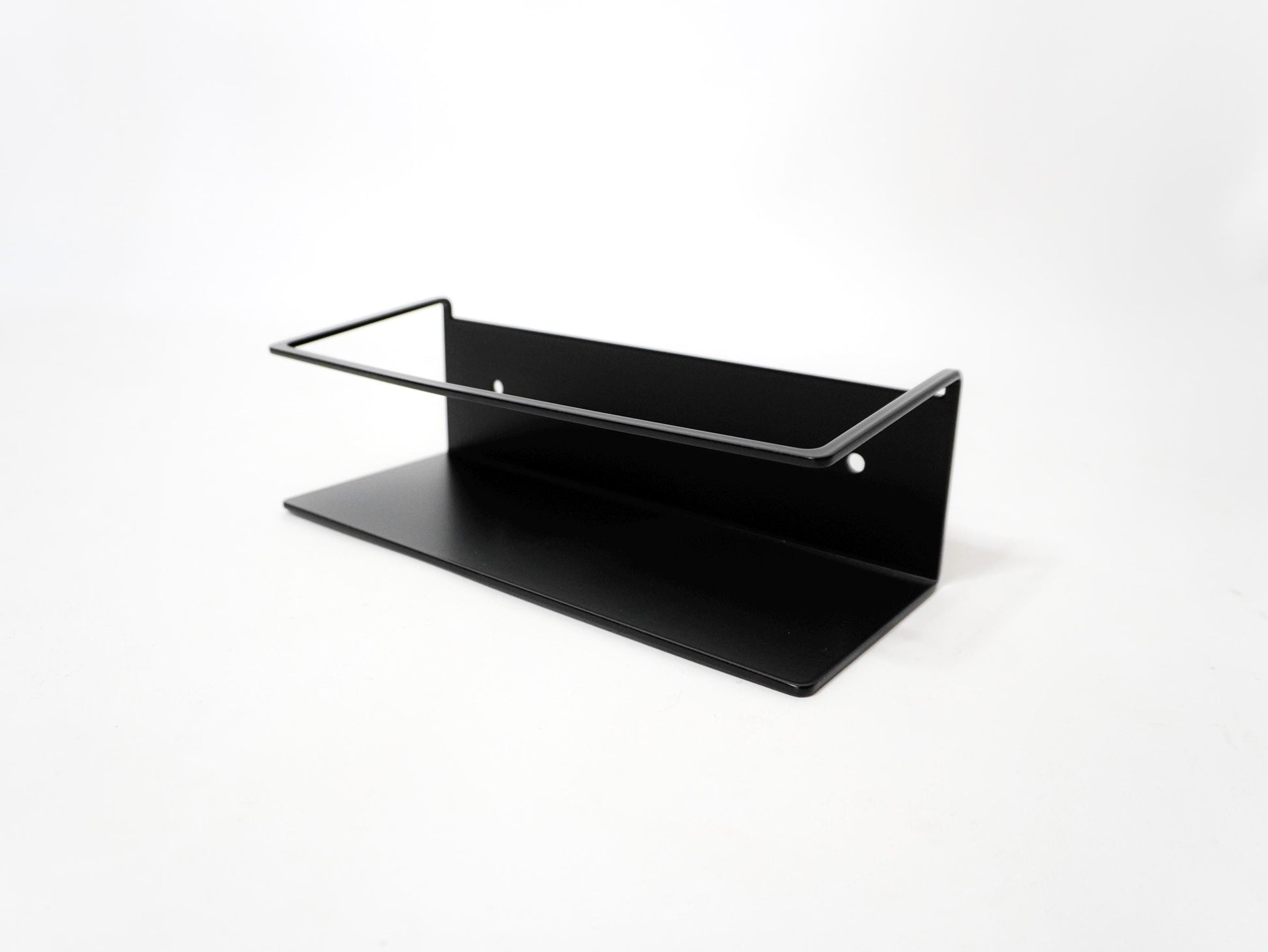 Wall-Mounted Aluminum Shower Shelf — 6