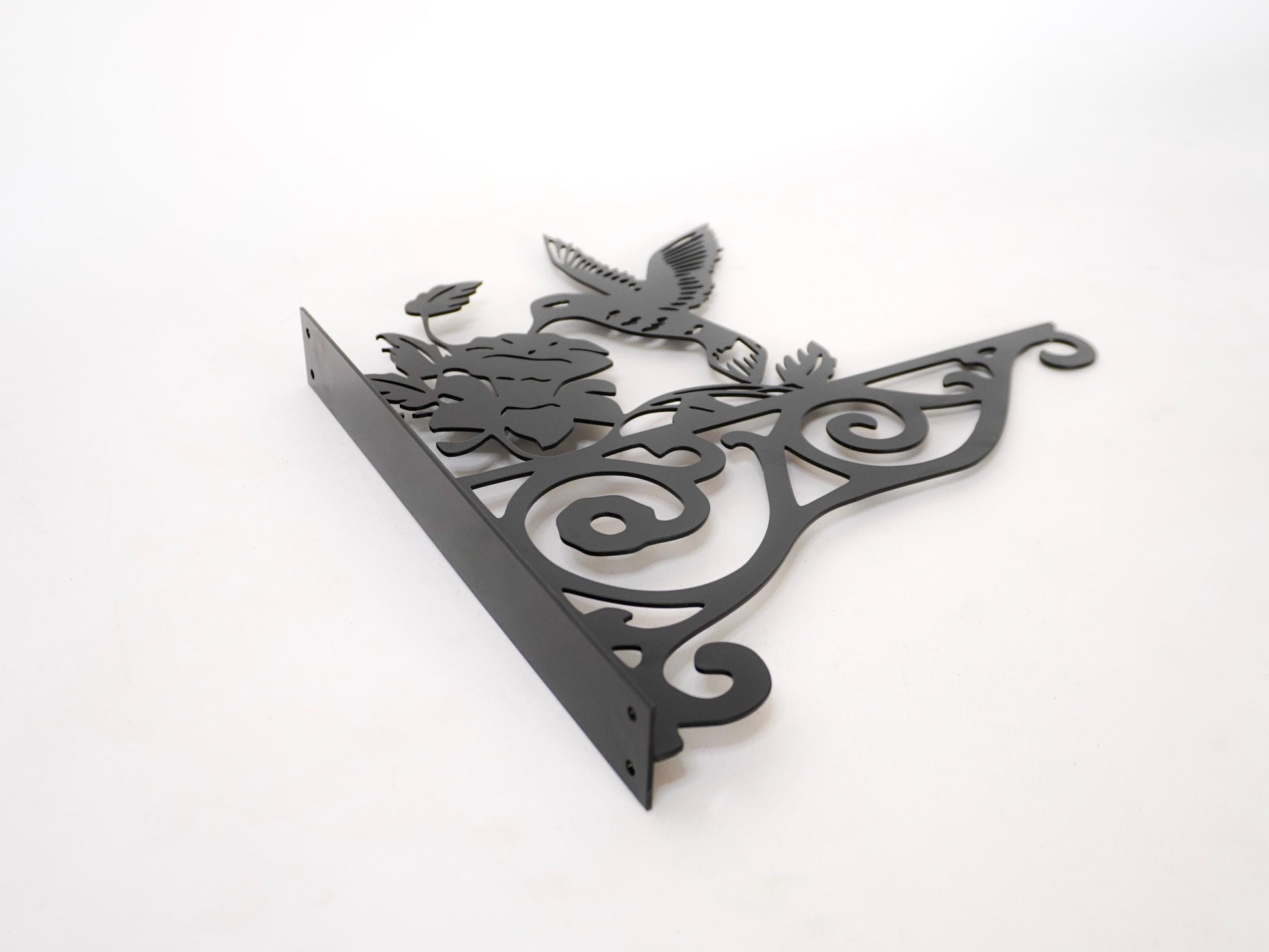 Colibri metal outdoor plant hanger — 6
