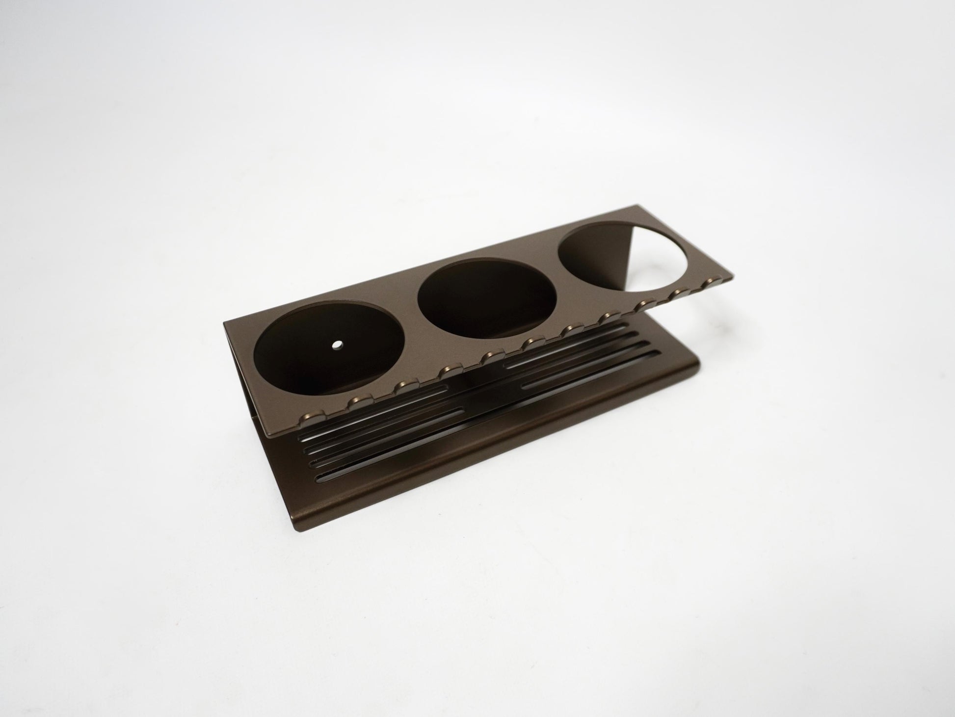 Floating Aluminum Shelf for Shower Caddy with Cup Holder's — 4