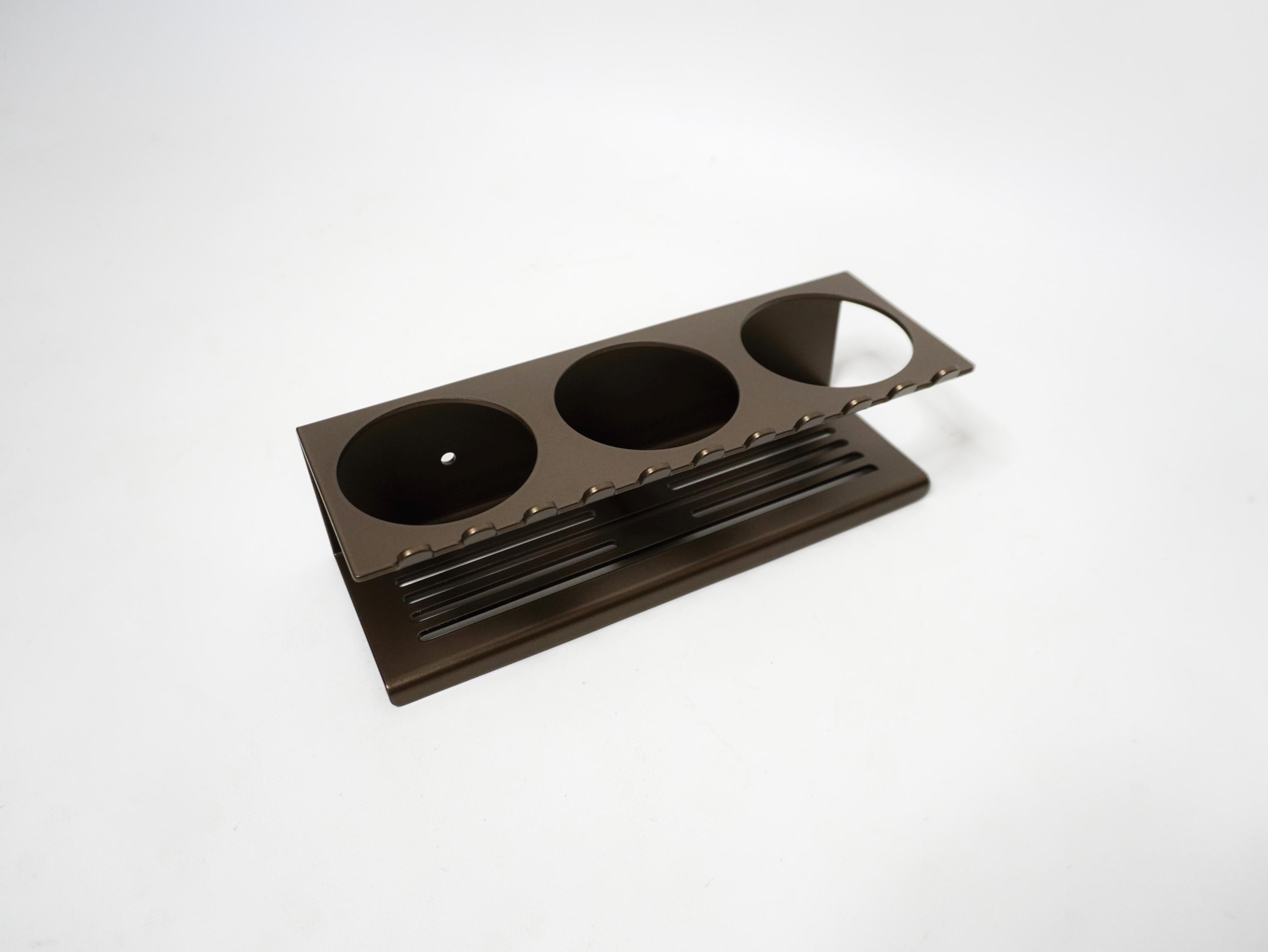 Floating Aluminum Shelf for Shower Caddy with Cup Holder's — 4