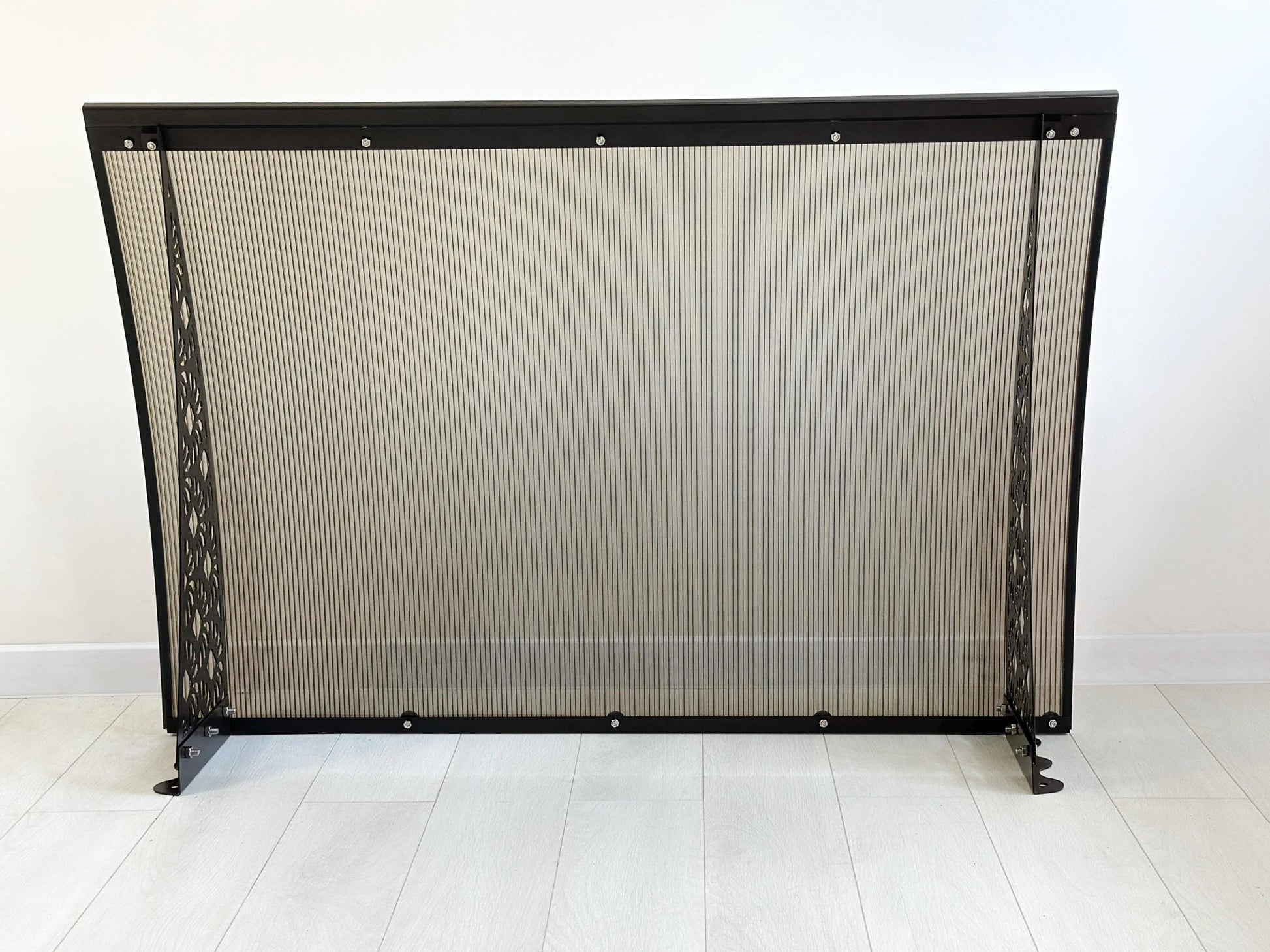 Door Awning with Decorative Metal Supports — 2
