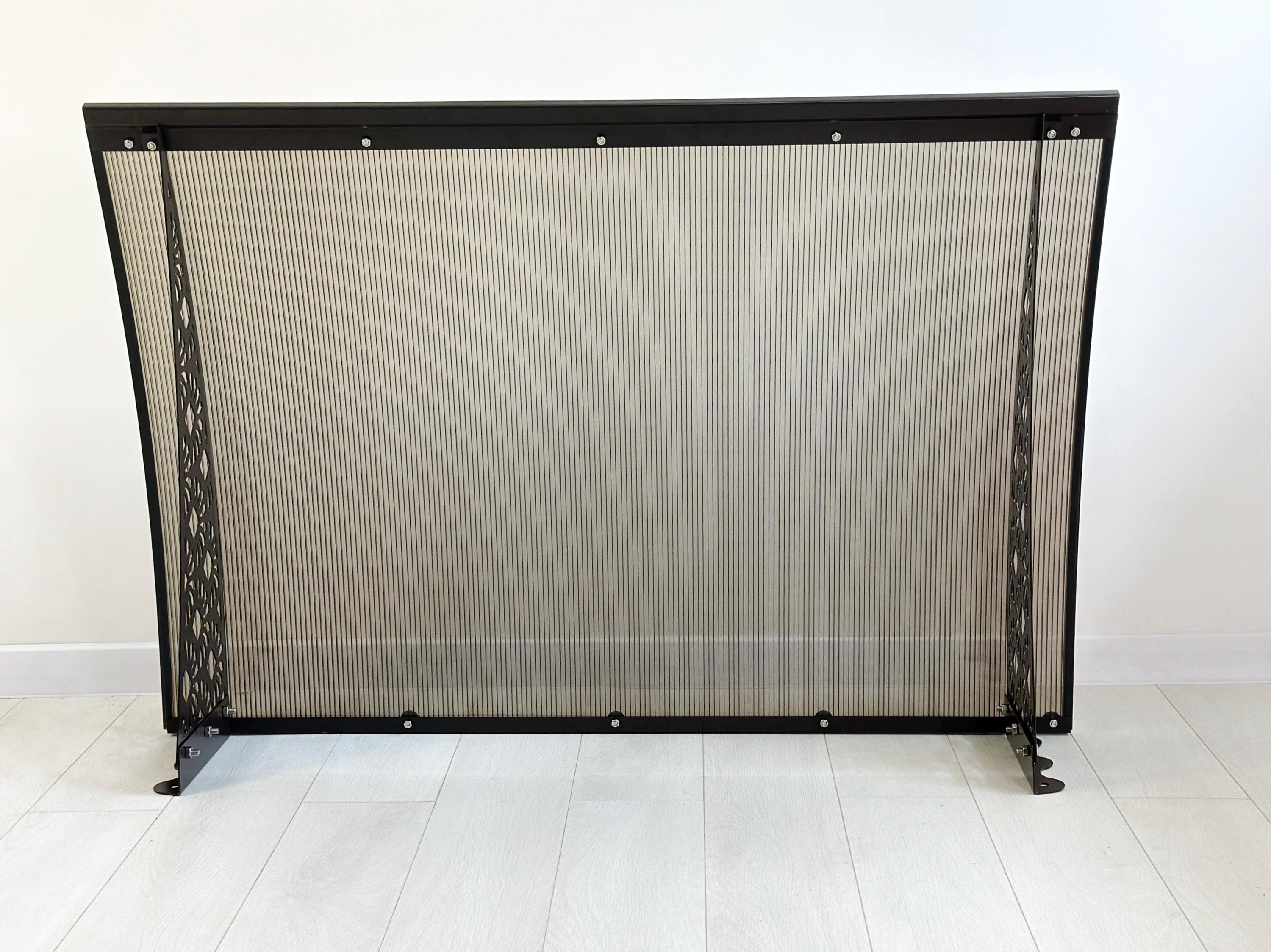 Door Awning with Decorative Metal Supports — 2